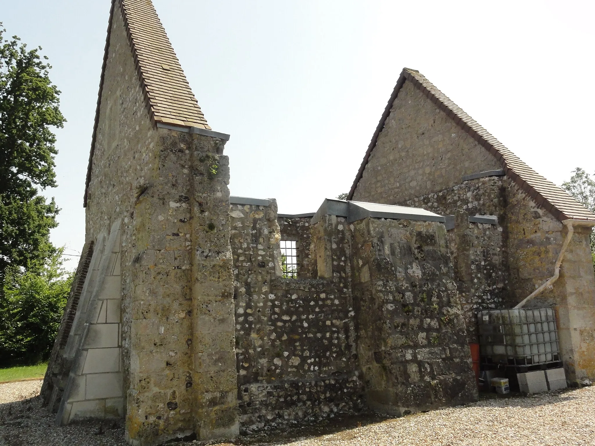 Photo showing: Ypreville-Biville (Seine-Mar.) chapelle-ruine de Biville