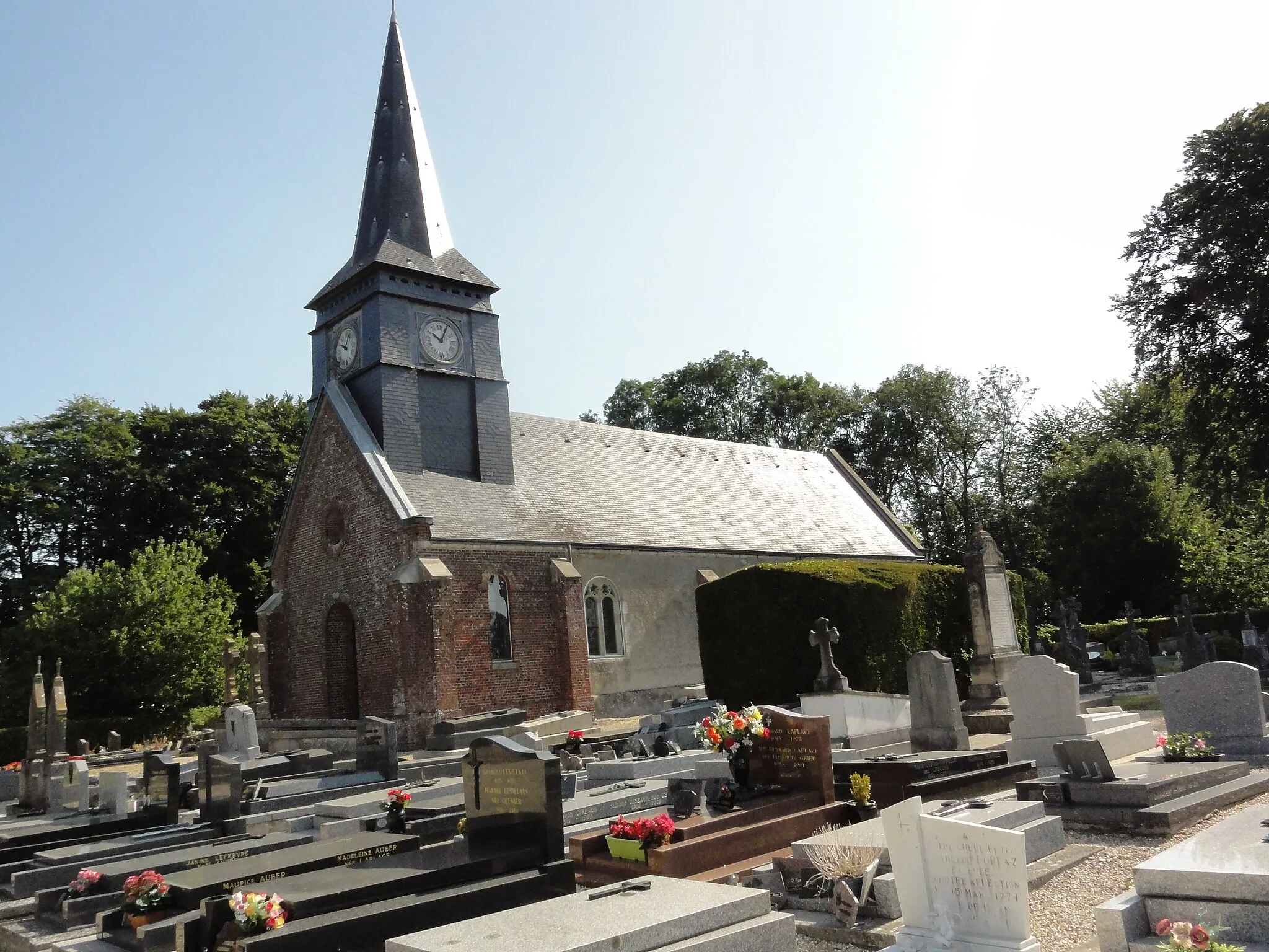 Photo showing: Bénarville (Seine-Mar.) église