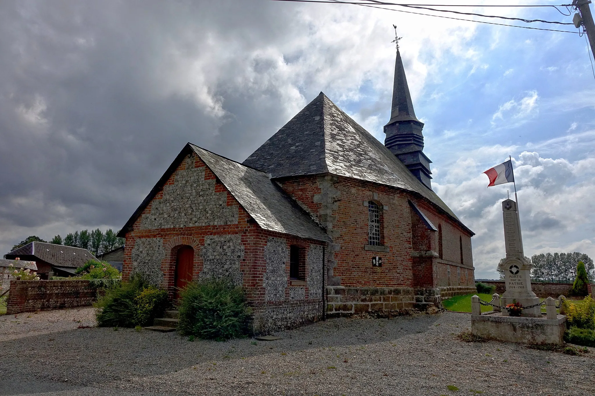 Photo showing: Église d'Ardouval, Seine-Maritime, France