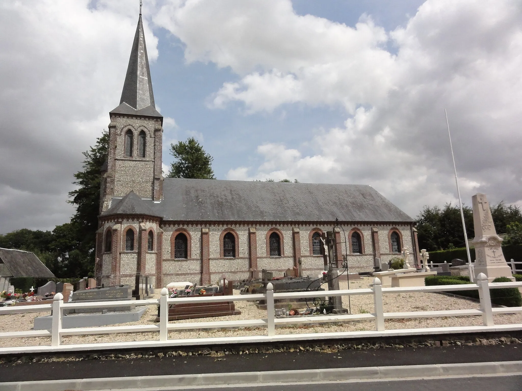 Photo showing: Auzouville-l'Esneval (Seine-Mar.) église