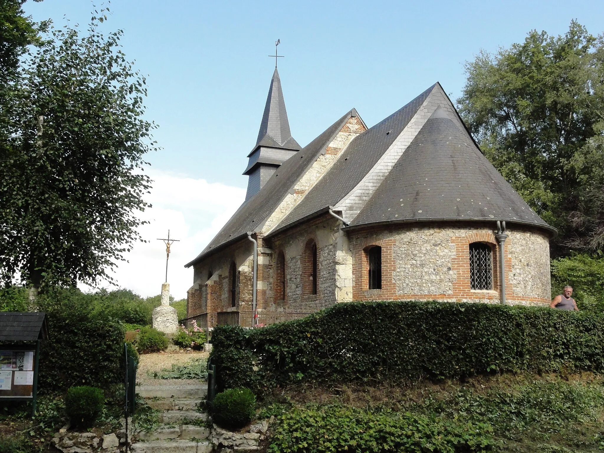 Photo showing: Auzouville-l'Esneval (Seine-Mar.) chapelle de St.Étienne-le-Vieux