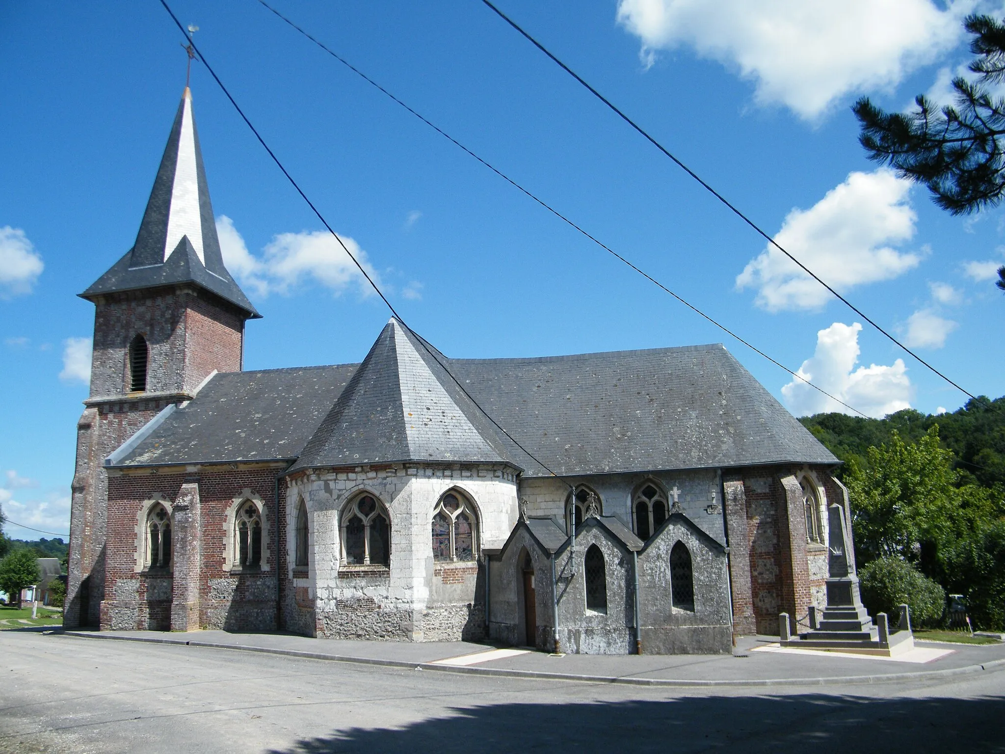 Photo showing: Avesnes-en-Val, Seine-Maritime, France, église (2)