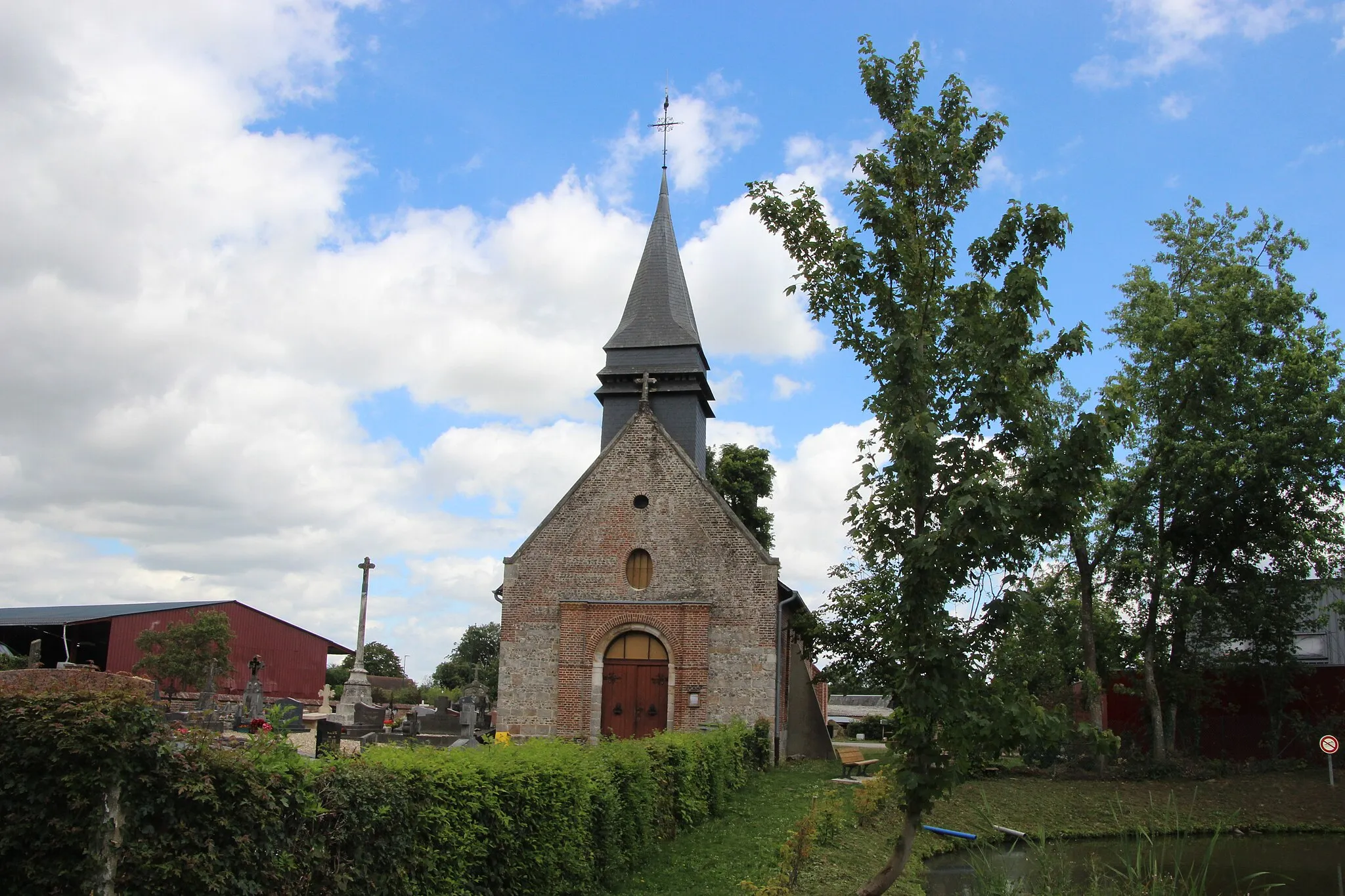 Photo showing: église Bierville 1