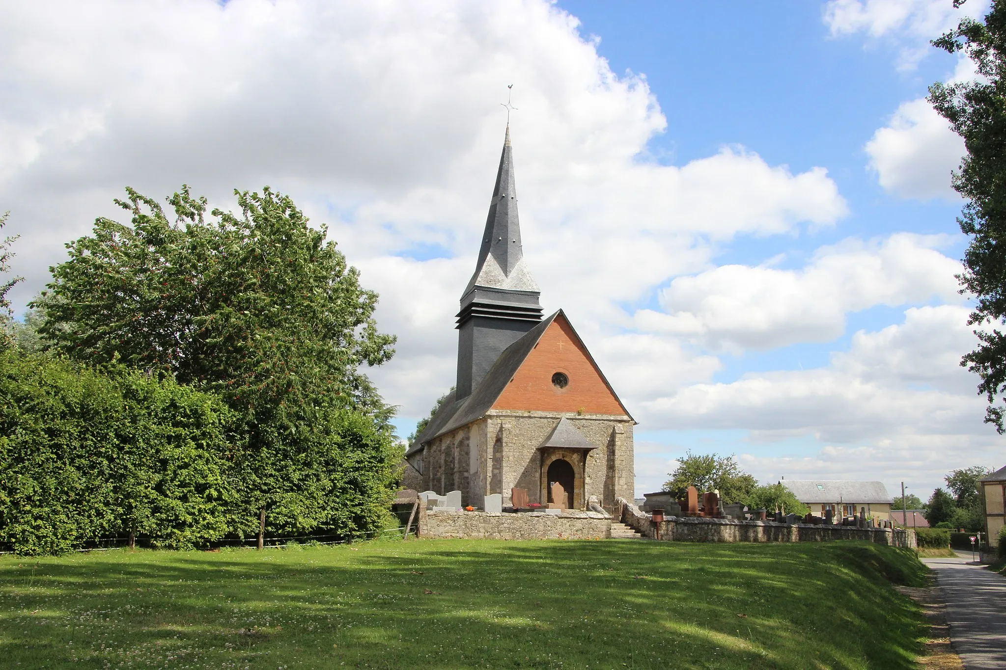 Photo showing: église Boissay 1