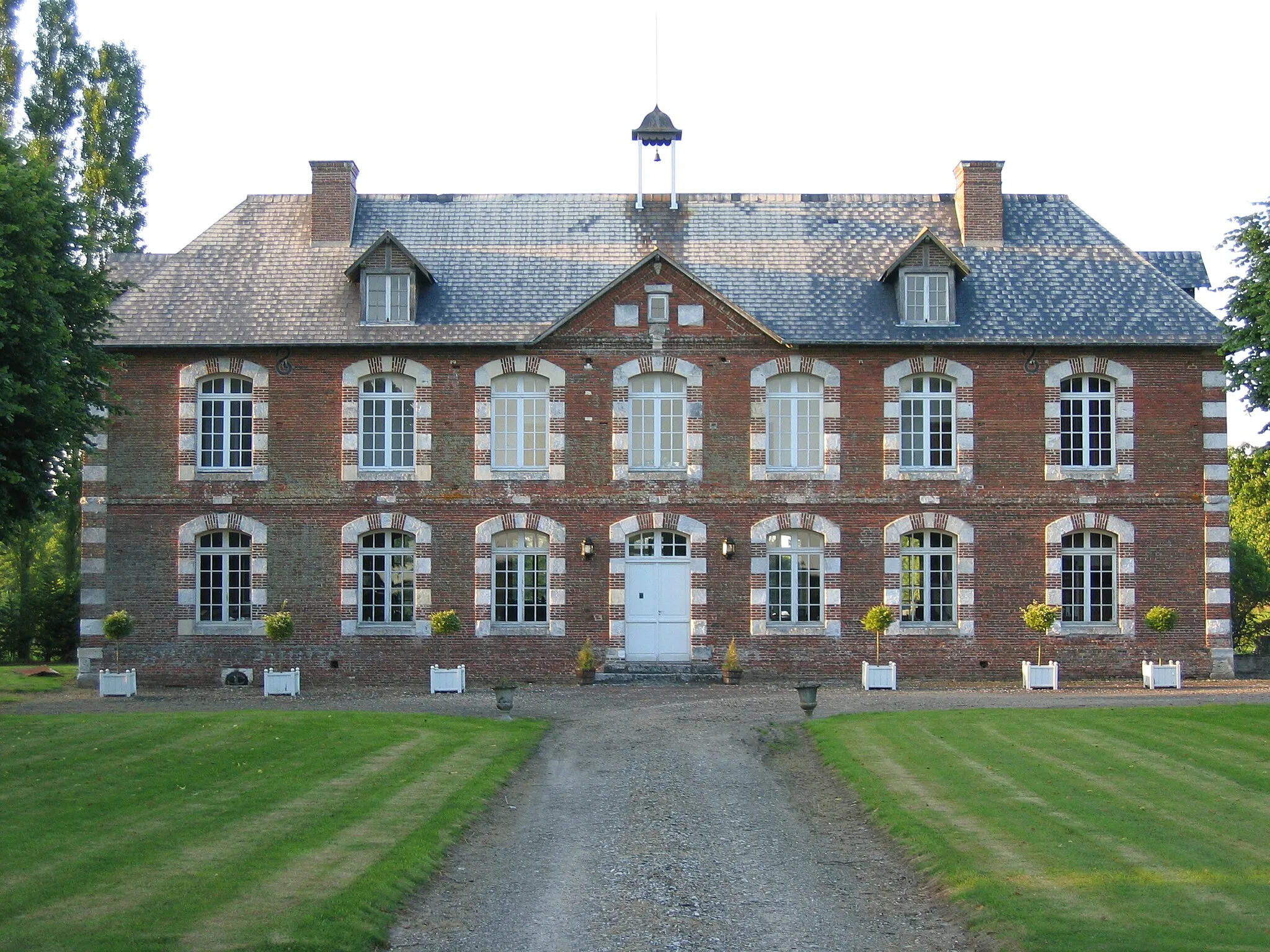 Photo showing: Château de Saint-Paul, situé à Hauville (27), hameau de Bellemare.