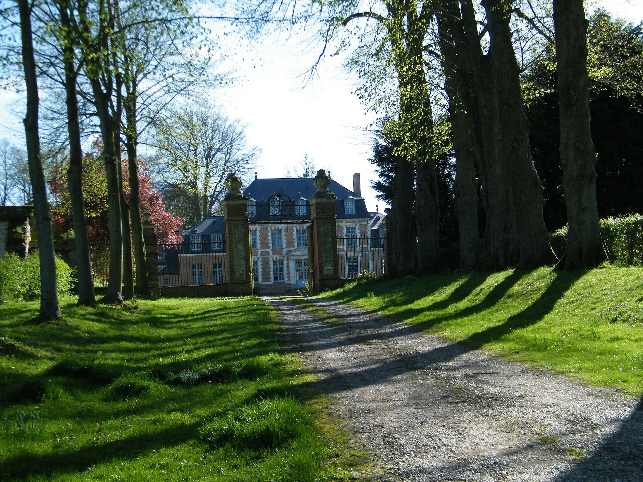 Photo showing: Le château de Foucaucourt-Hors-Nesle.