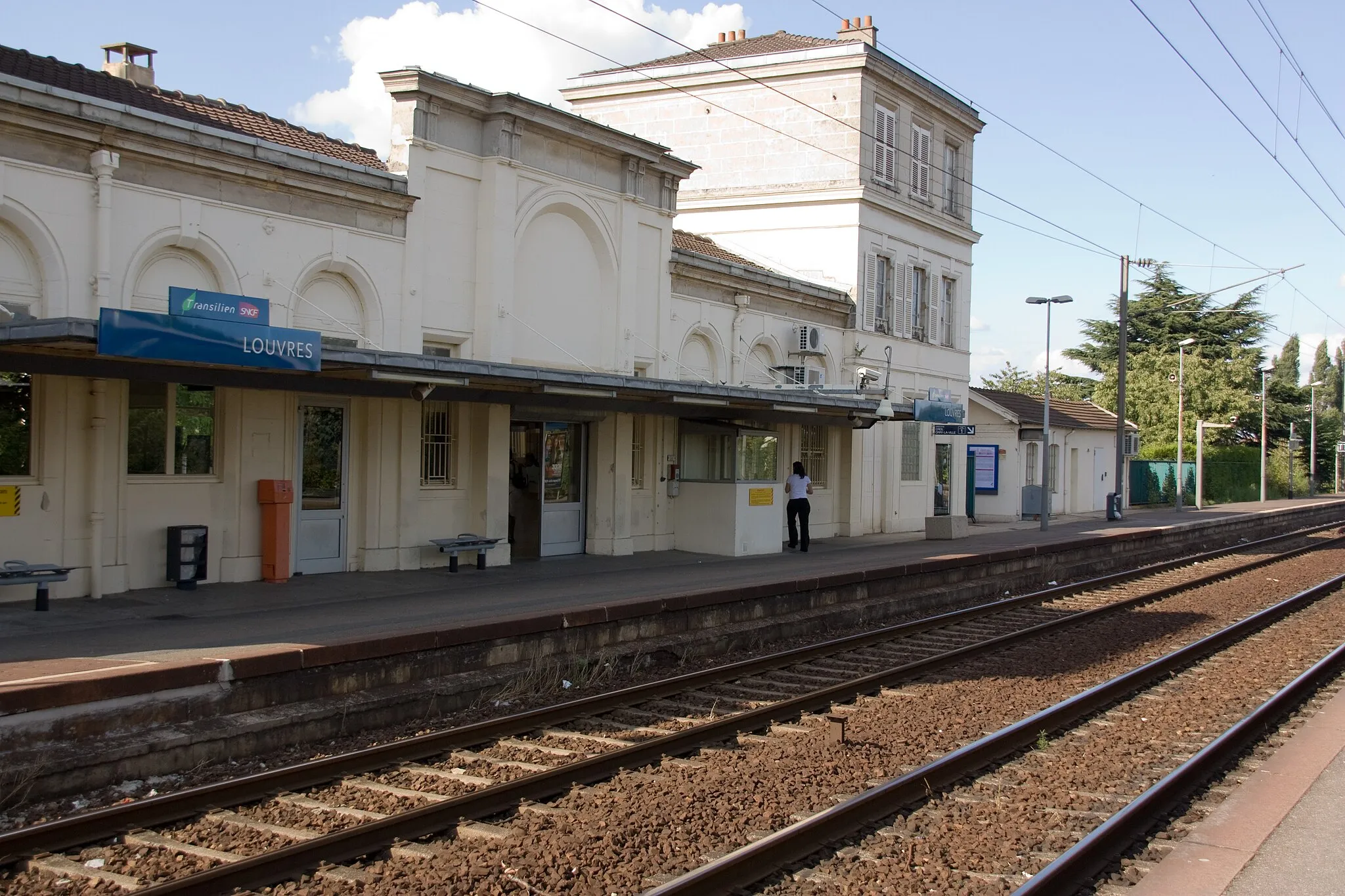 Photo showing: La Gare de Louvres, département du Val-d'Oise, France