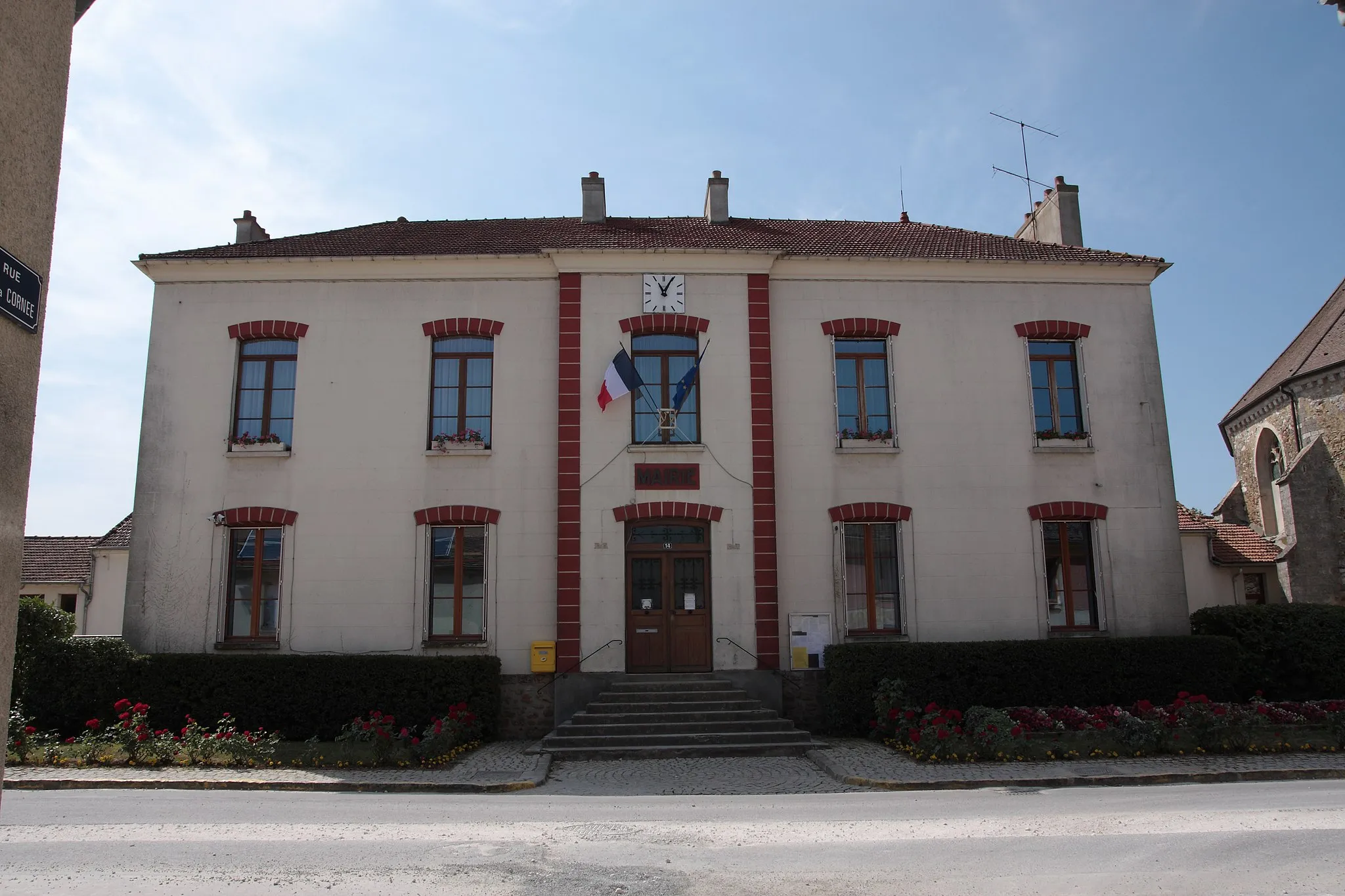 Photo showing: Mairie de Saint-Rémy-la-Vanne (77)