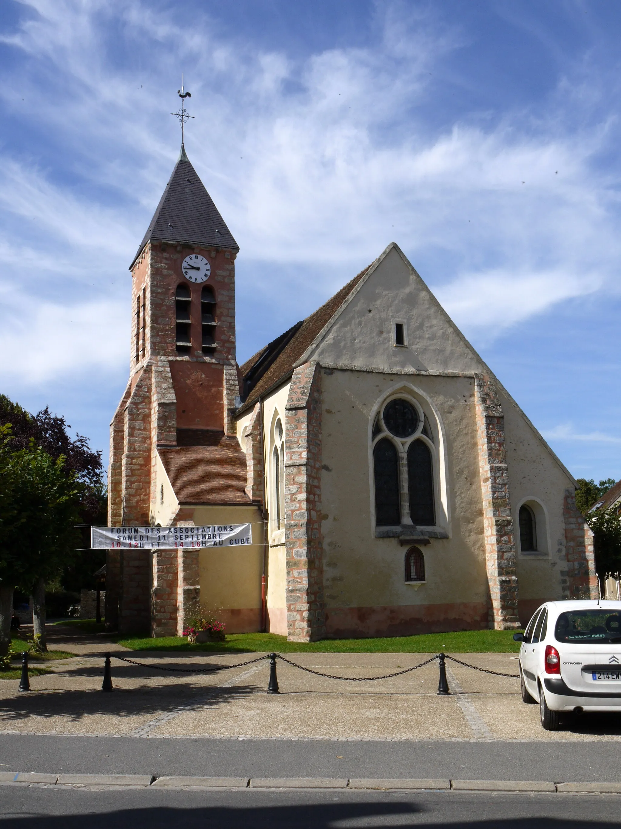 Photo showing: Church of la Houssaye en Brie, Seine et Marne, Ile de France