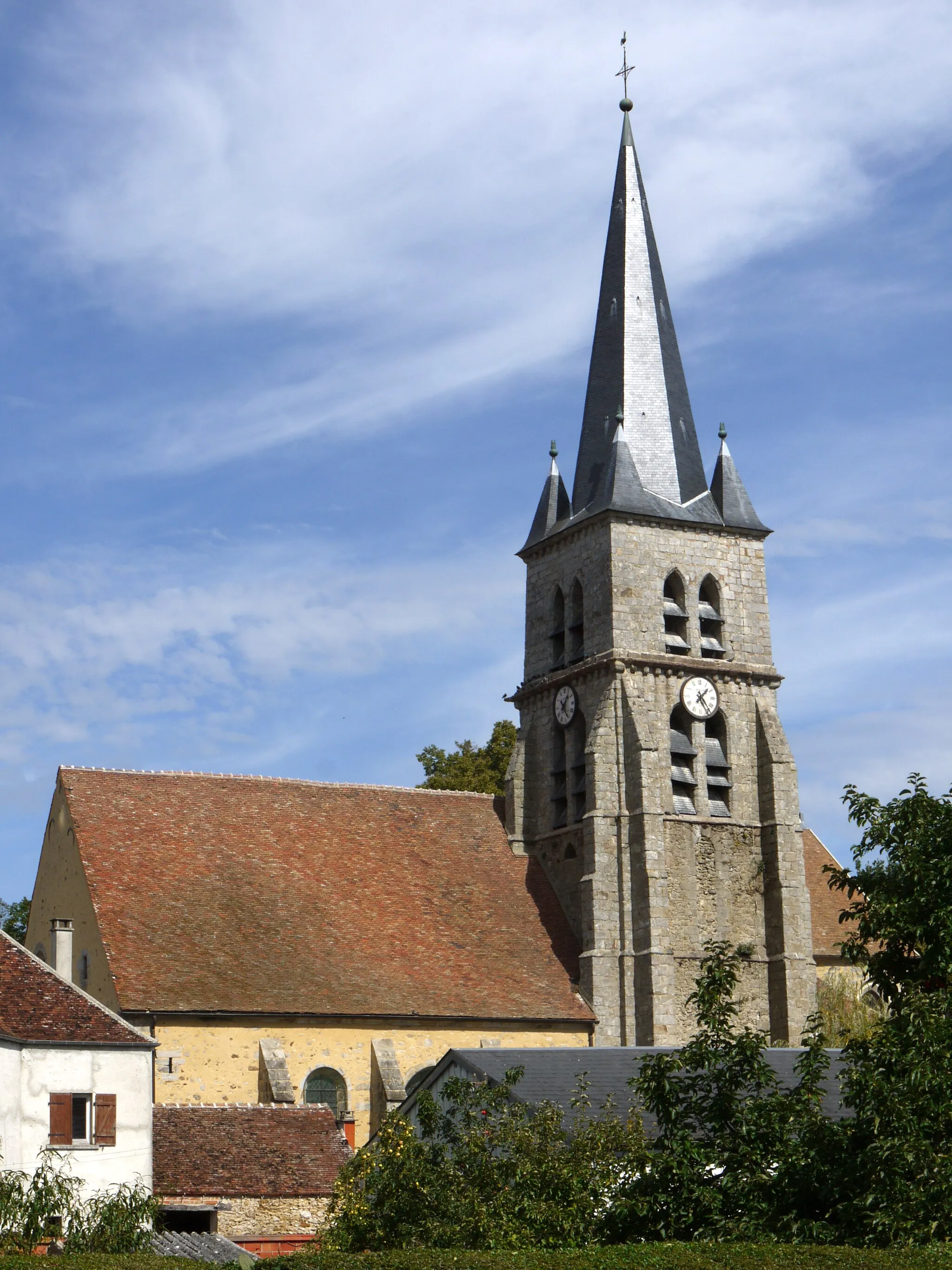 Photo showing: Church of Marles en Brie, Seine et Marne, Ile de France