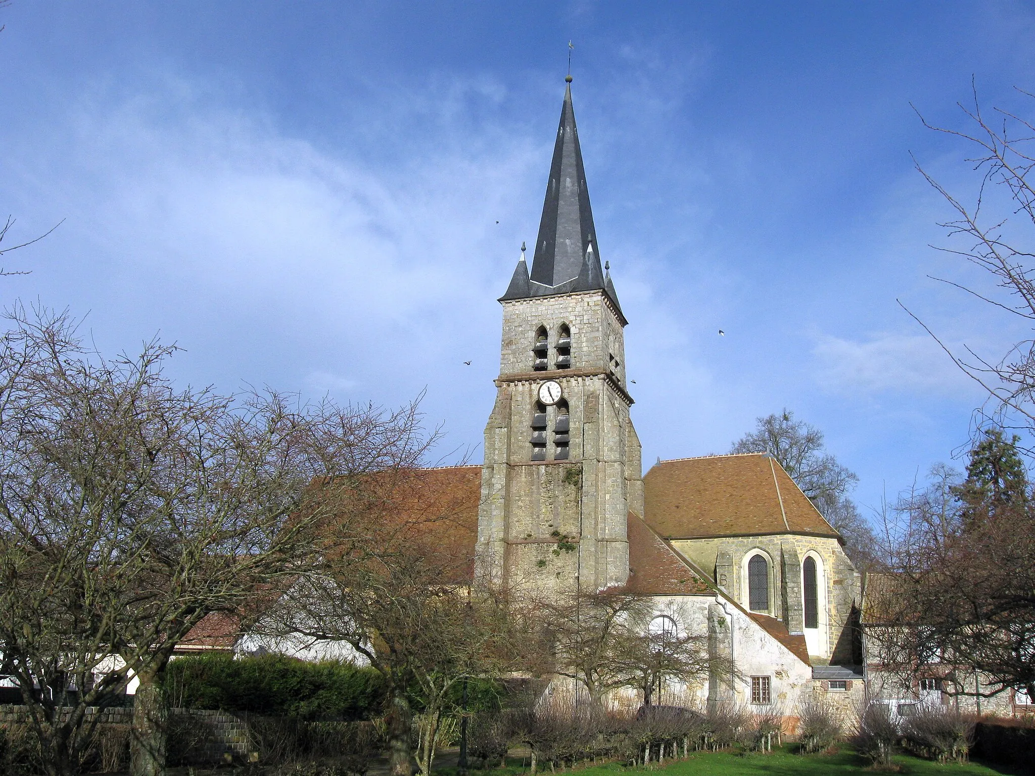 Photo showing: Église Saint-Germain-d'Auxerre de Marles-en-Brie. (Seine-et-Marne, région Île-de-France).