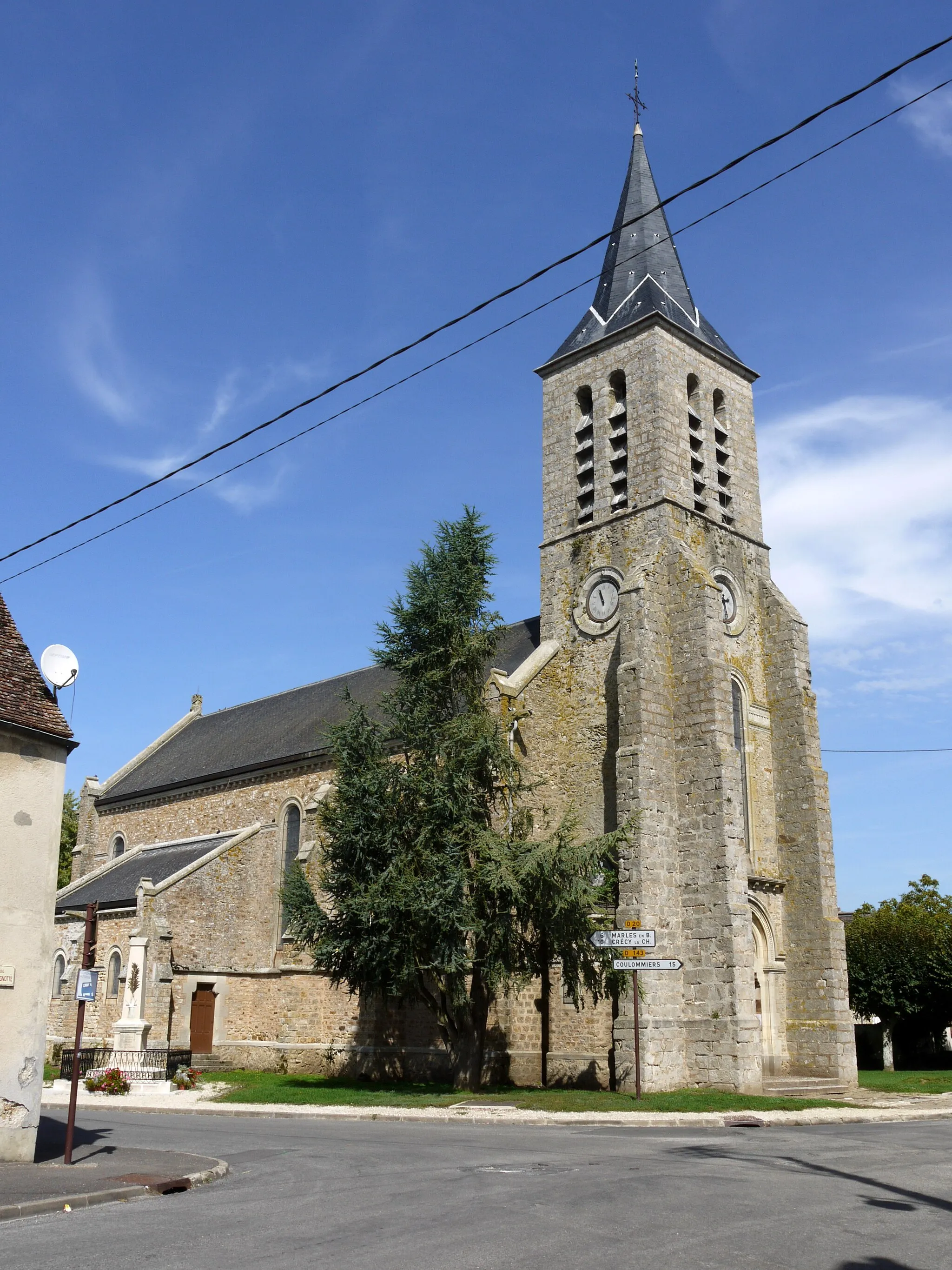 Photo showing: Church of Lumigny, Seine et Marne, Ile de France