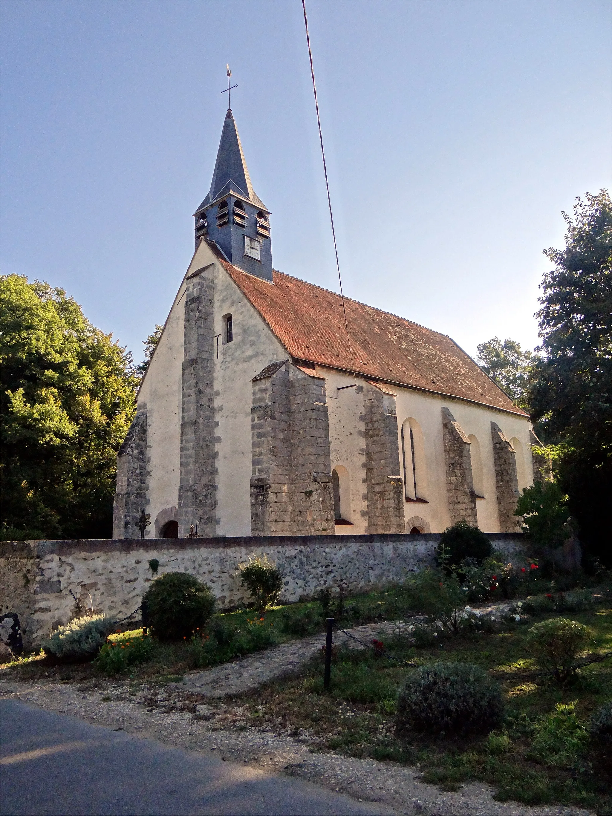 Photo showing: Église Saint Jean-Baptiste de Crèvecœur-en-Brie, Seine-et-Marne, France.