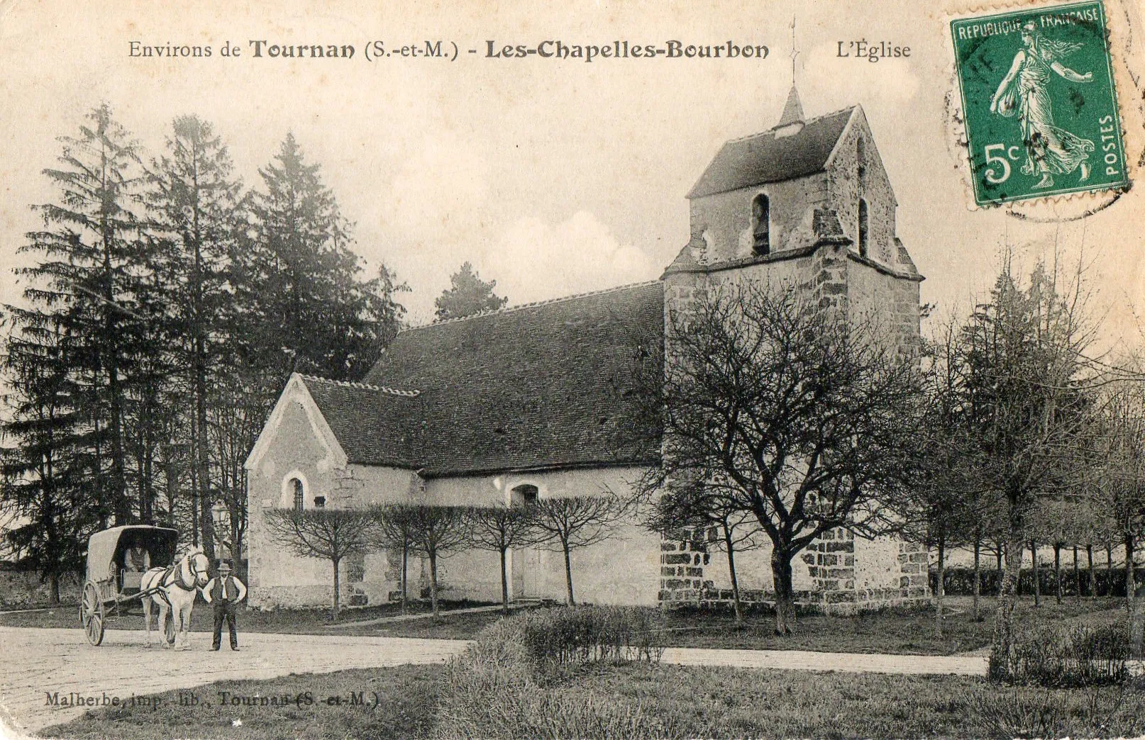 Photo showing: Les Chapelles-Bourbon - Church