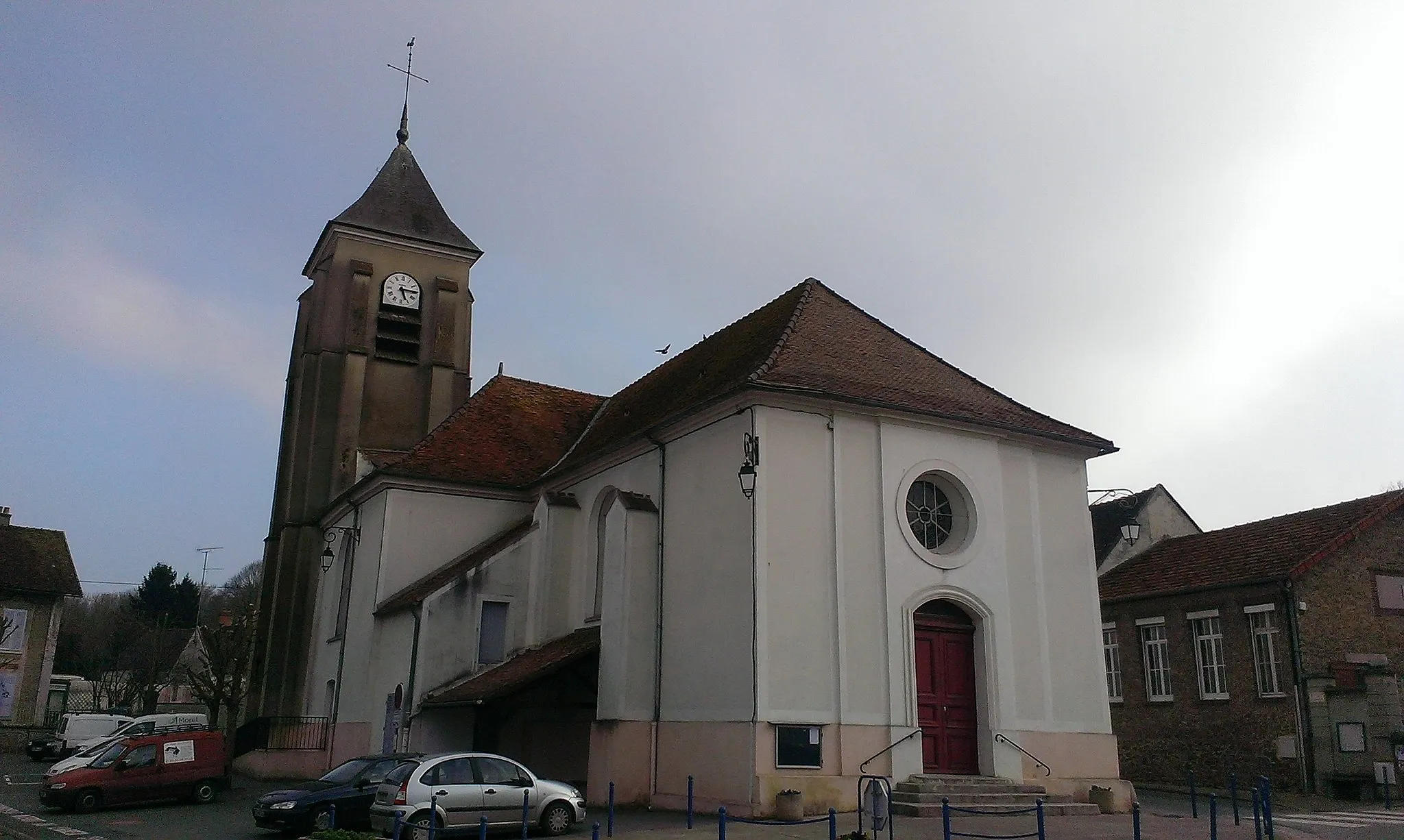 Photo showing: Villiers sur Morin, église.