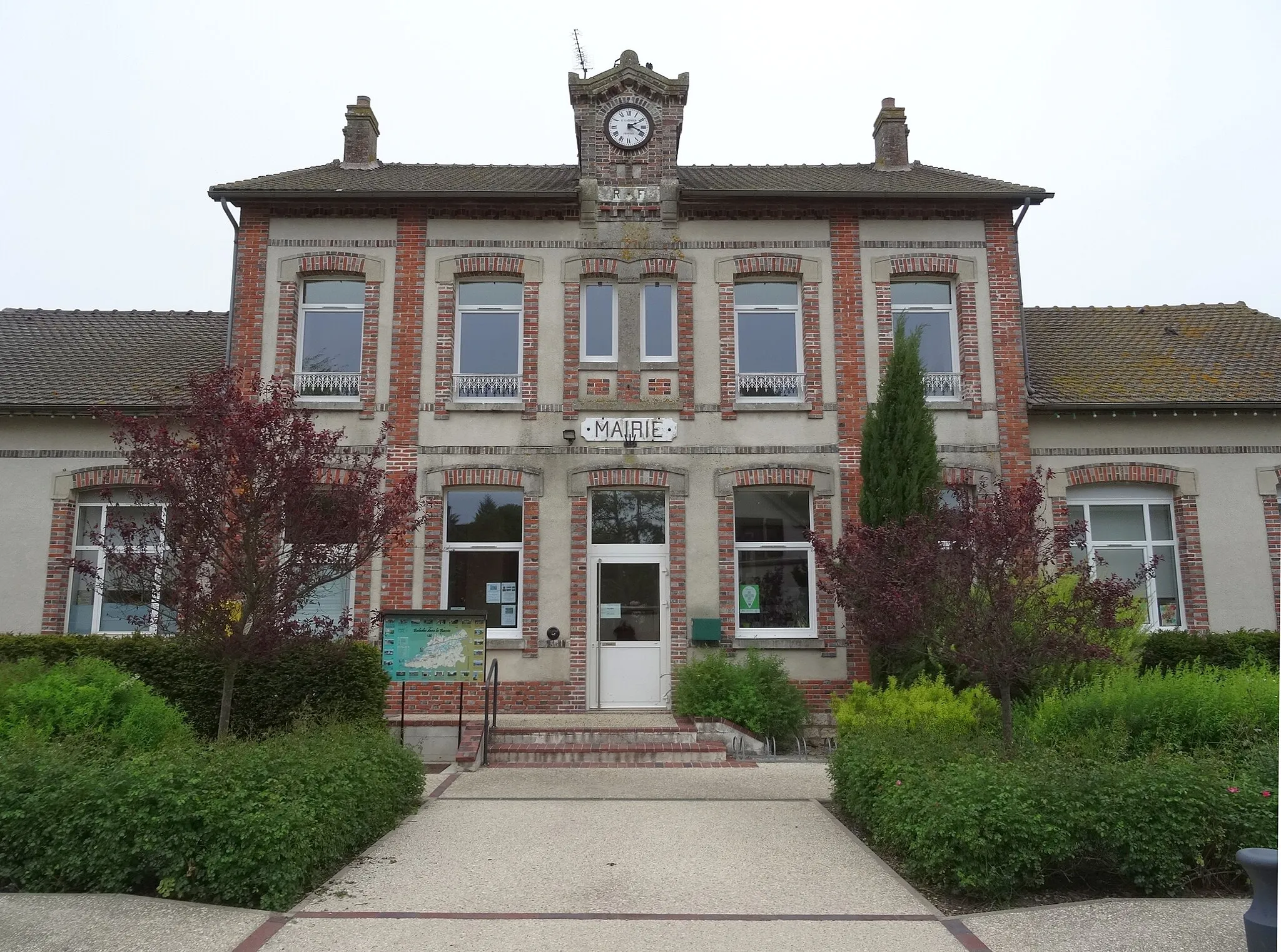 Photo showing: Mairie de Fontaine-Fourches. (Seine-et-Marne, région Île-de-France).