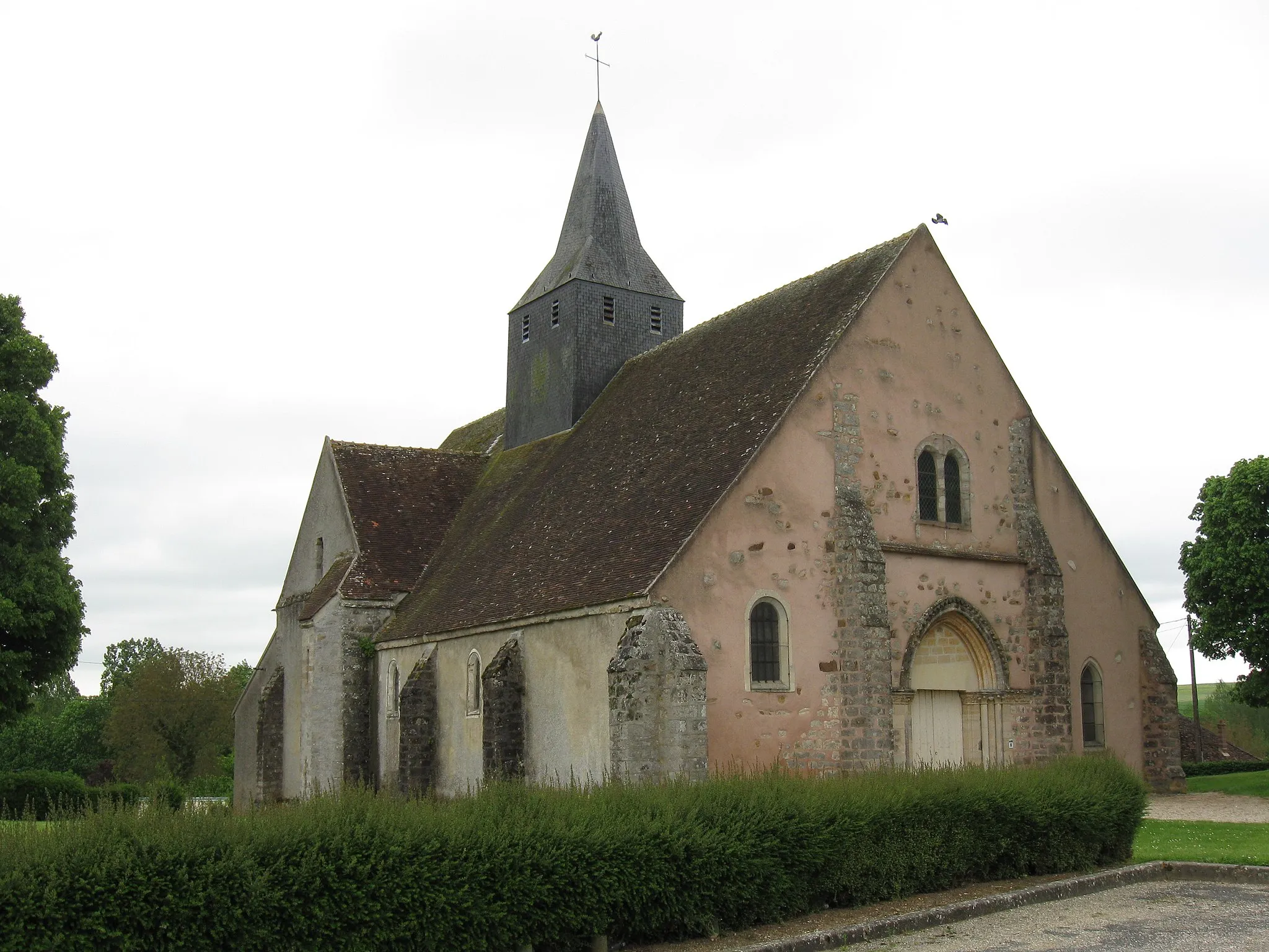 Photo showing: Église Saint-Martin de Fontaine-Fourches. (Seine-et-Marne, région Île-de-France).