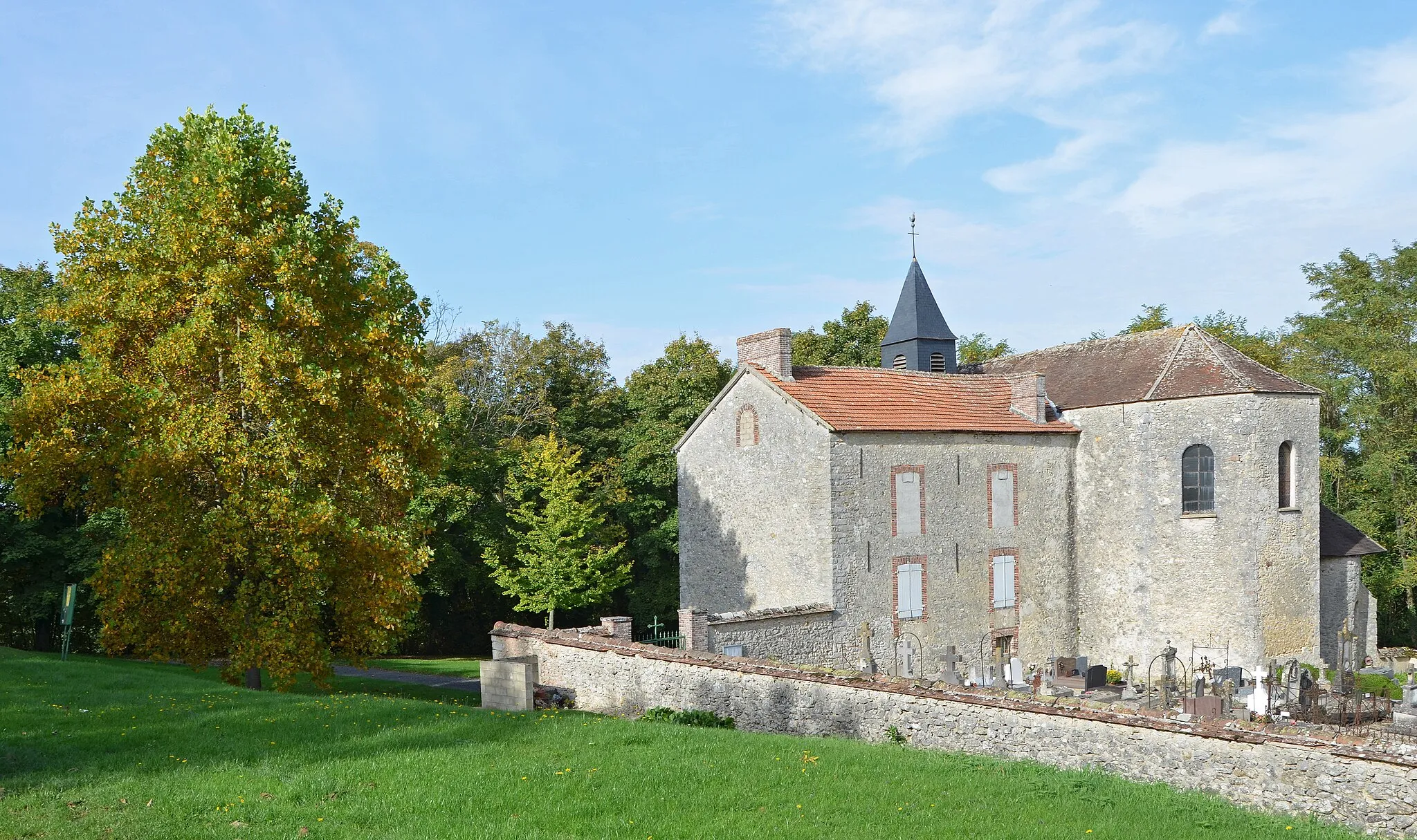 Photo showing: Eglise  de Soisy-Bouy, Seine-et-Marne, Ile de France, France