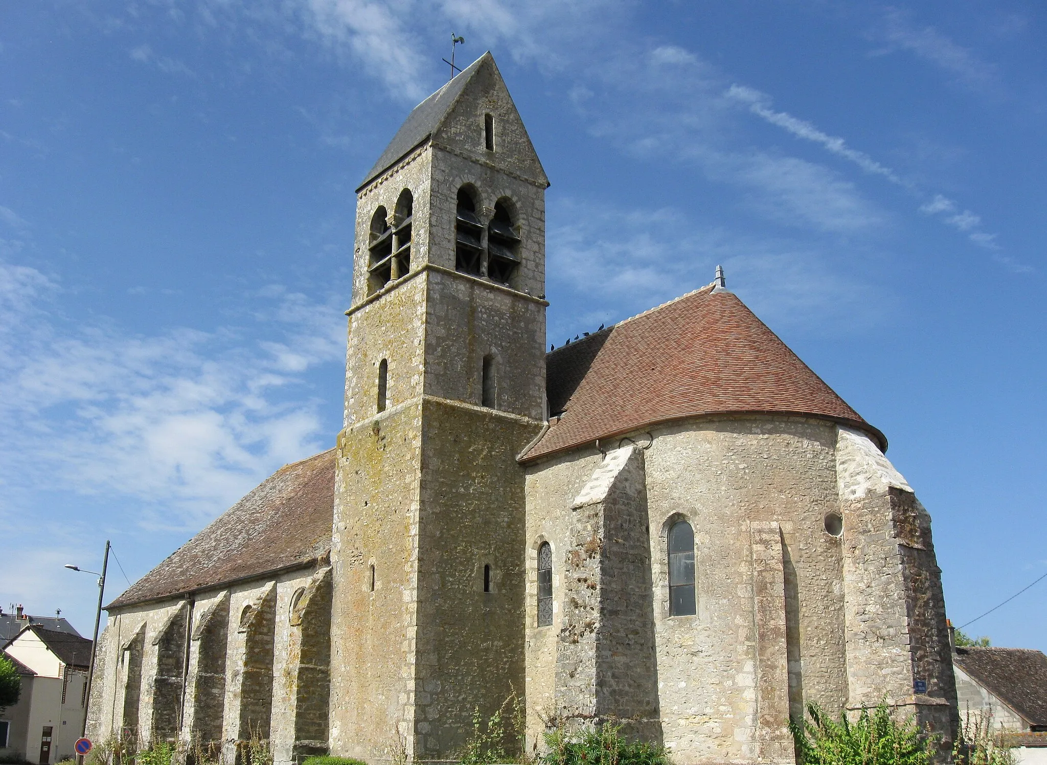 Photo showing: Église Saint-Martin d'Aufferville. (Seine-et-Marne, région Île-de-France).