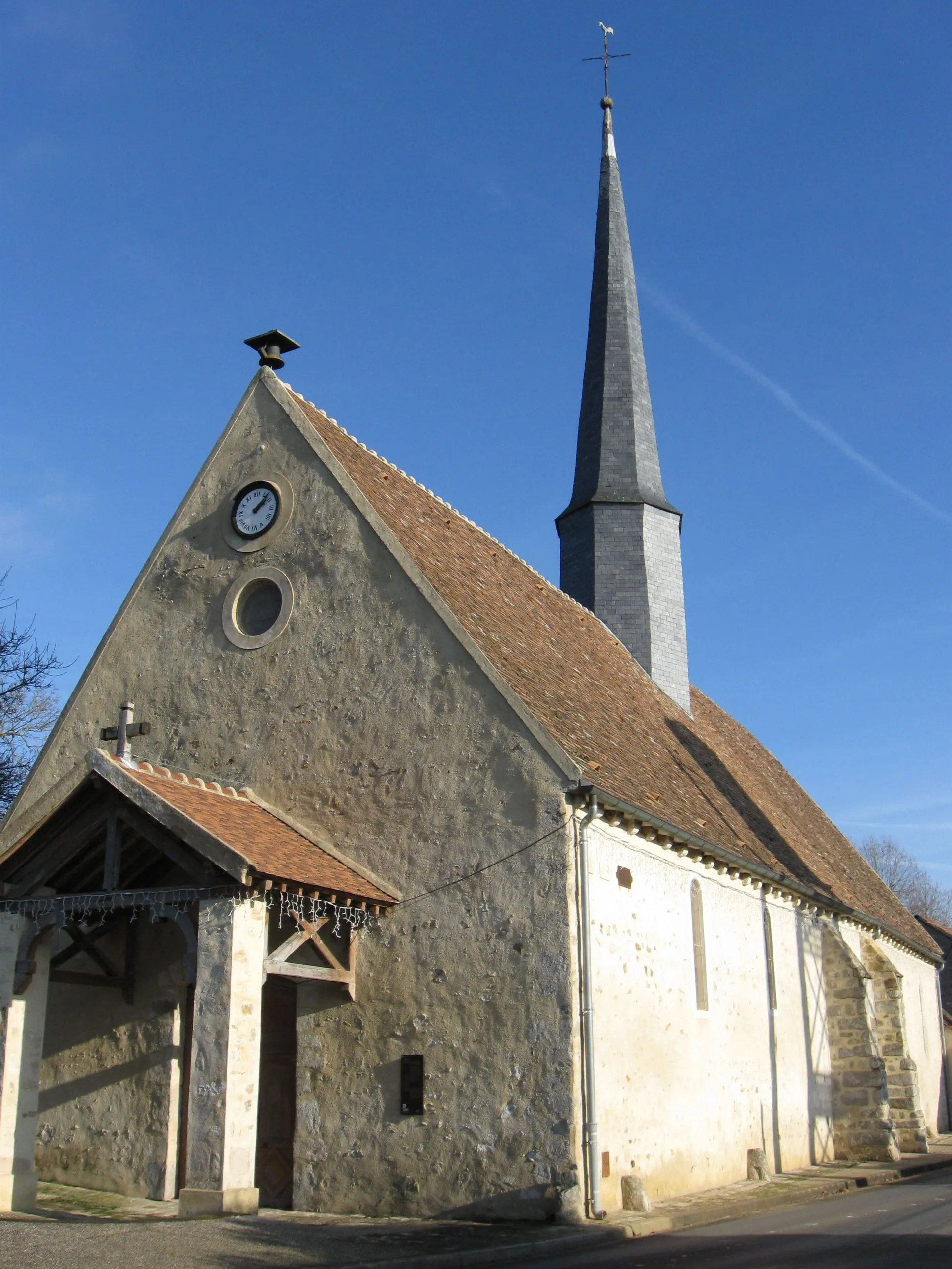 Photo showing: Église de l'Assomption à Barbey. (Seine et Marne, région Île-de-France).