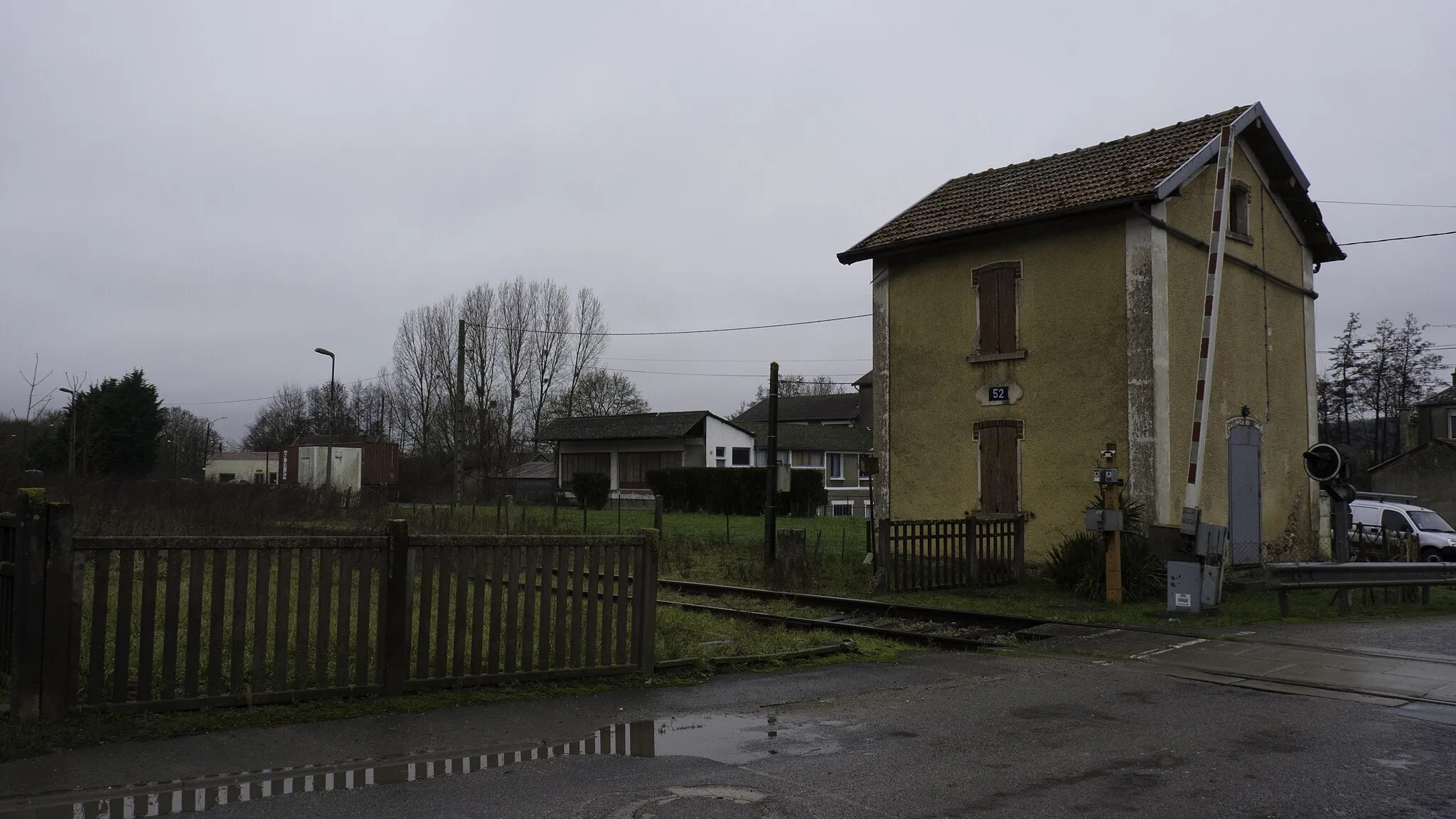 Photo showing: Gare de Saint-Siméon, 2 ans après