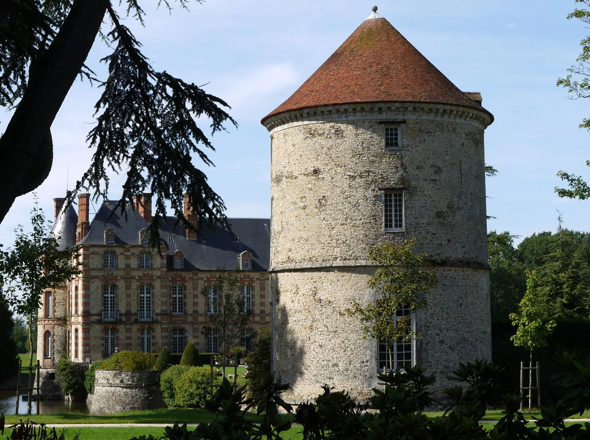 Photo showing: Castle of la Houssaye en Brie, Seine et Marne, Ile de France