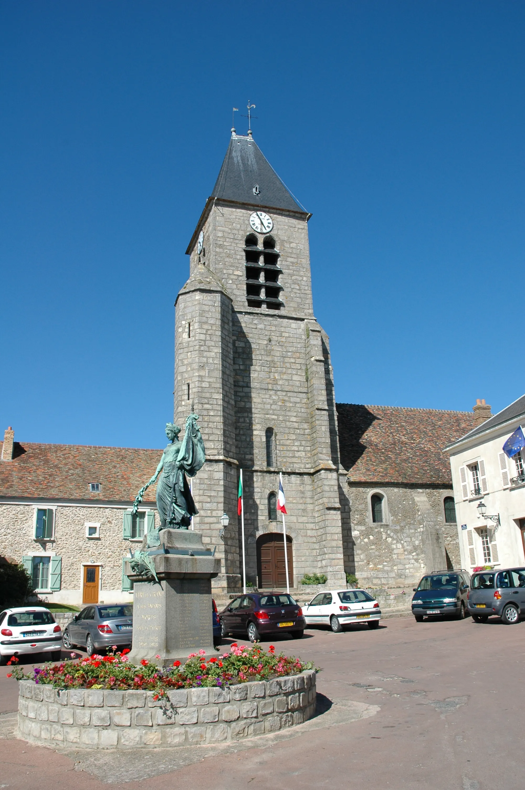 Photo showing: Eglise de Vert-Le-Grand