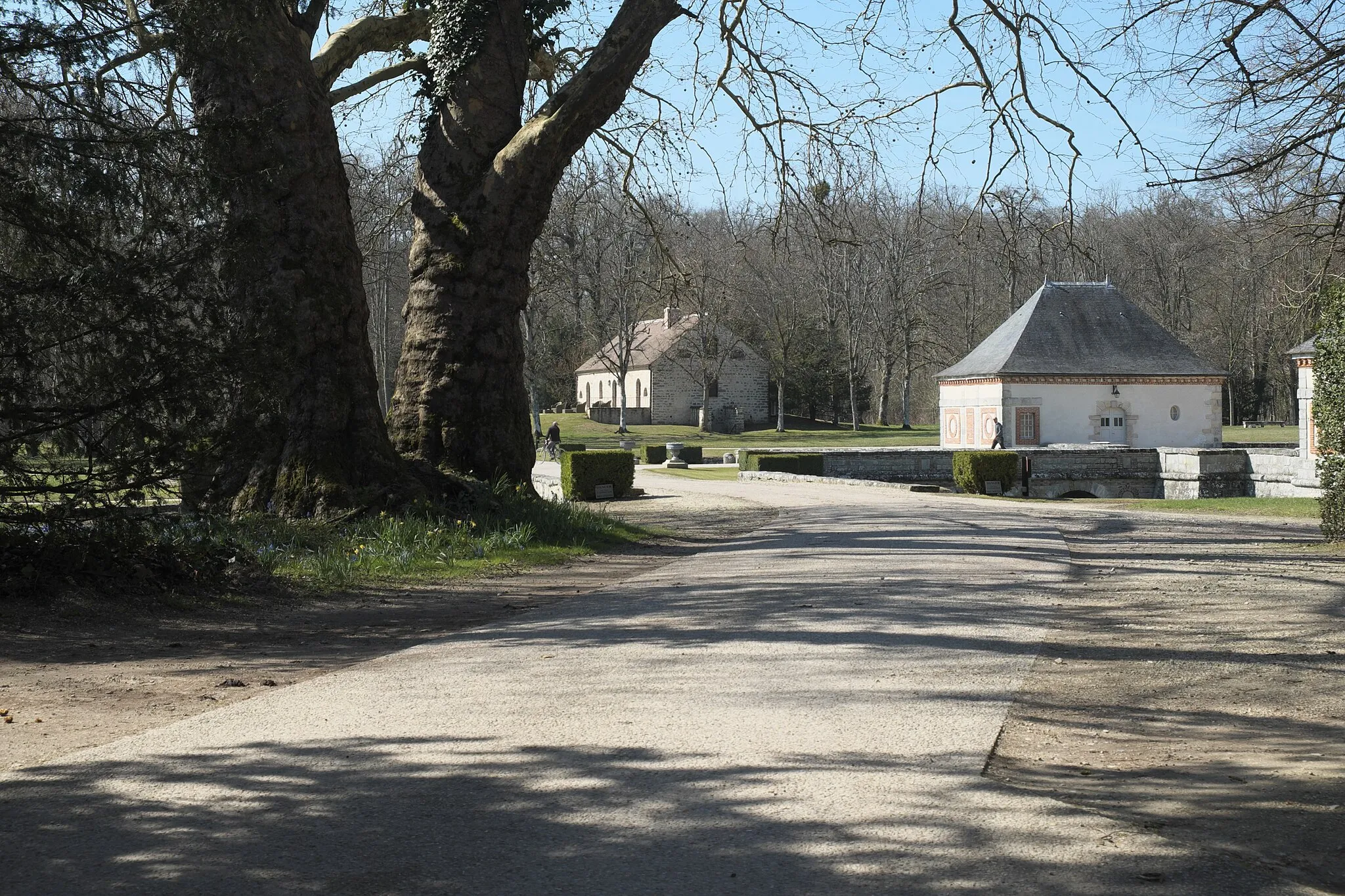 Photo showing: Château de Bourron in Bourron-Marlotte im Département Seine-et-Marne (Île-de-France/Frankreich), Schlosspark