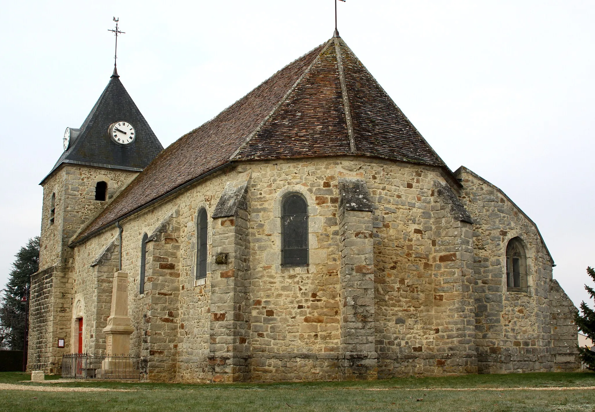 Photo showing: D'Kierch vu Villeneuve-la-Dondagre