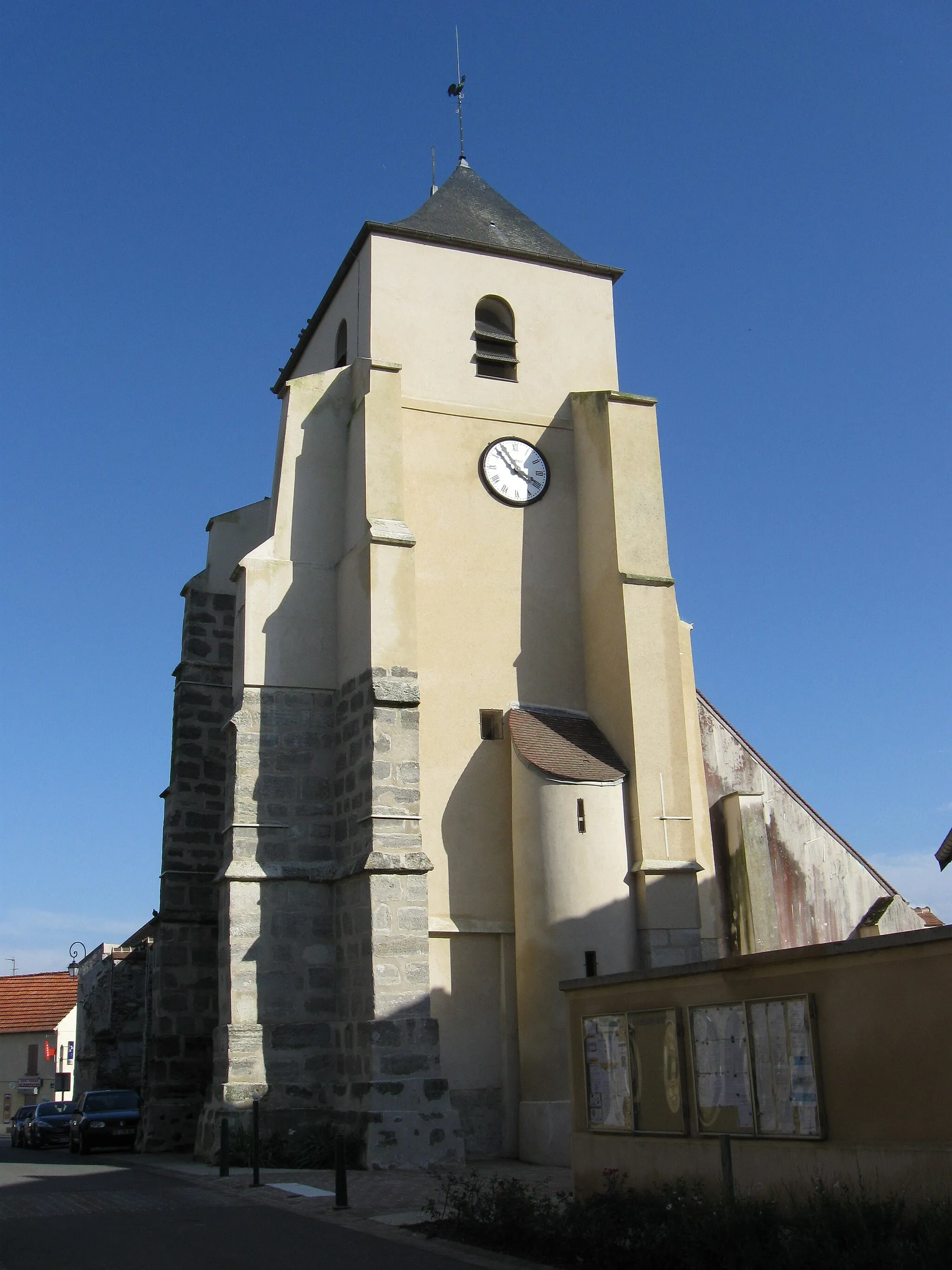 Photo showing: Église Saint-Georges de Monthyon. (Seine-et-Marne, région Île-de-France).