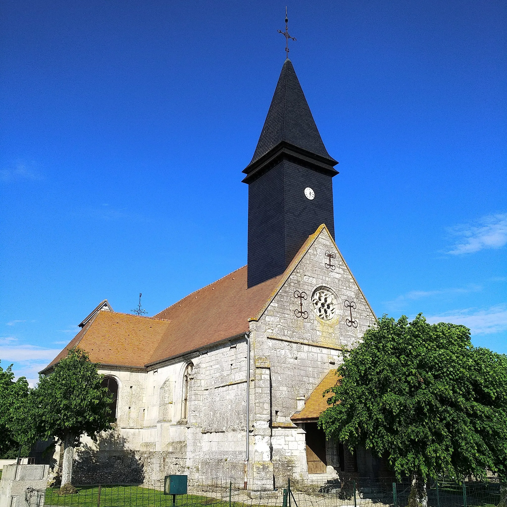 Photo showing: Eglise Saint-Martin - Mousseaux-Neuville - 27 - FR