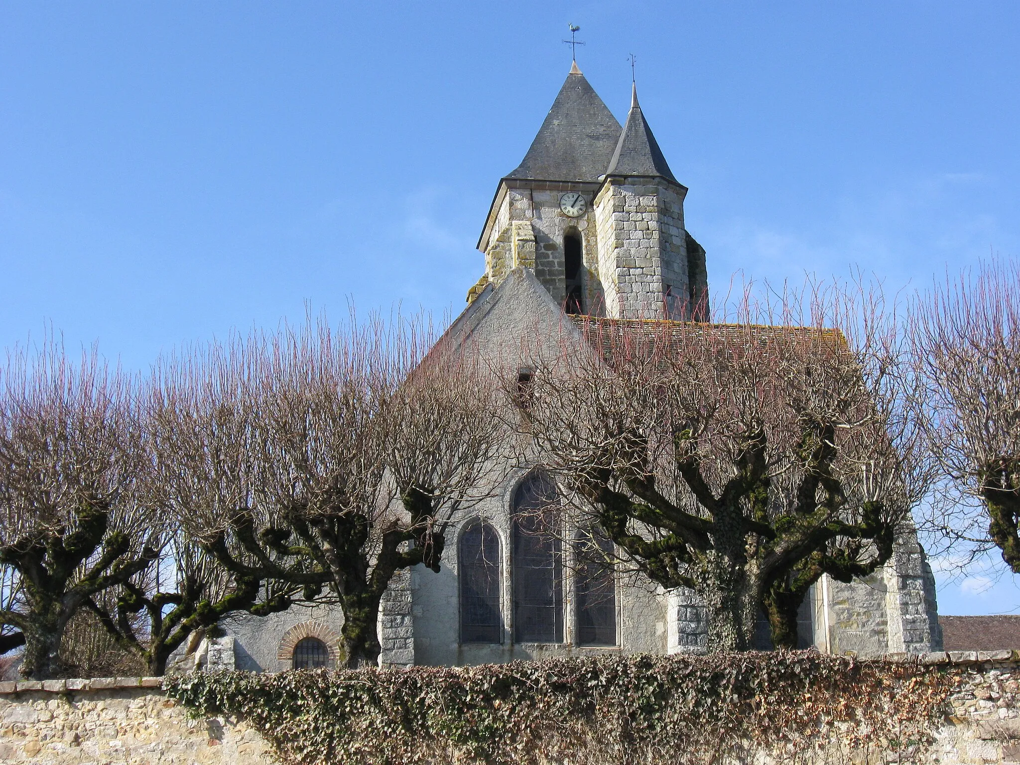 Photo showing: Église Saint-Martin de Dormelles. (Seine-et-Marne, région Île-de-France).