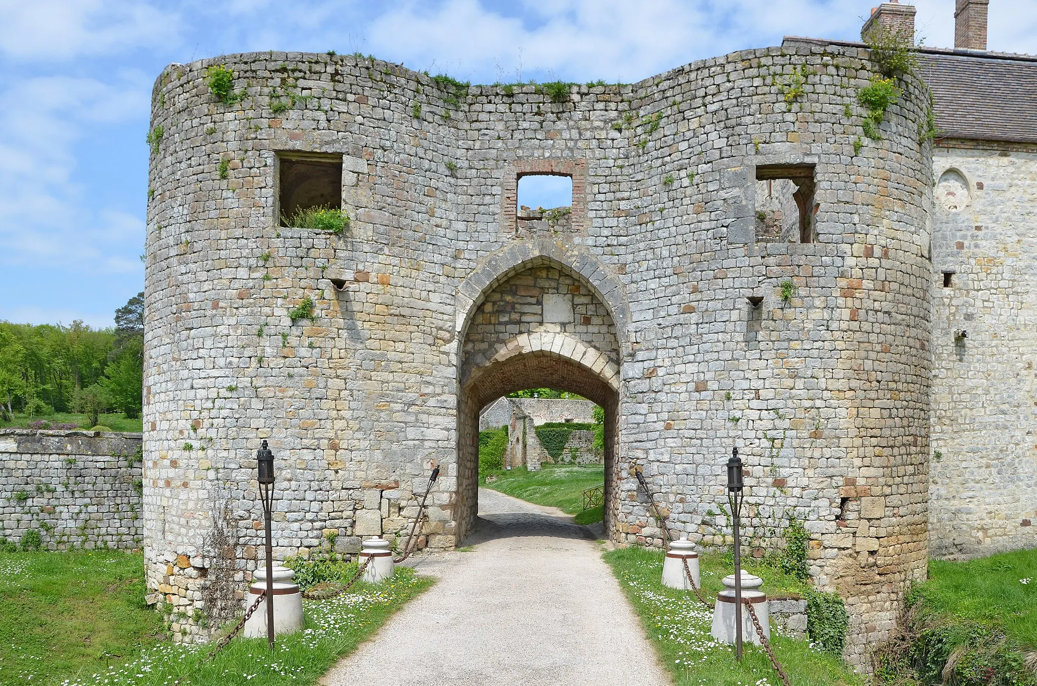 Photo showing: Castle of Vallery, Yonne, France.