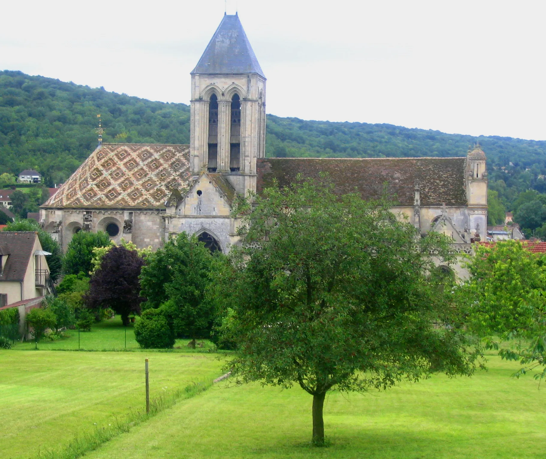Photo showing: Eglise de Vetheuil, Val d'Oise, France