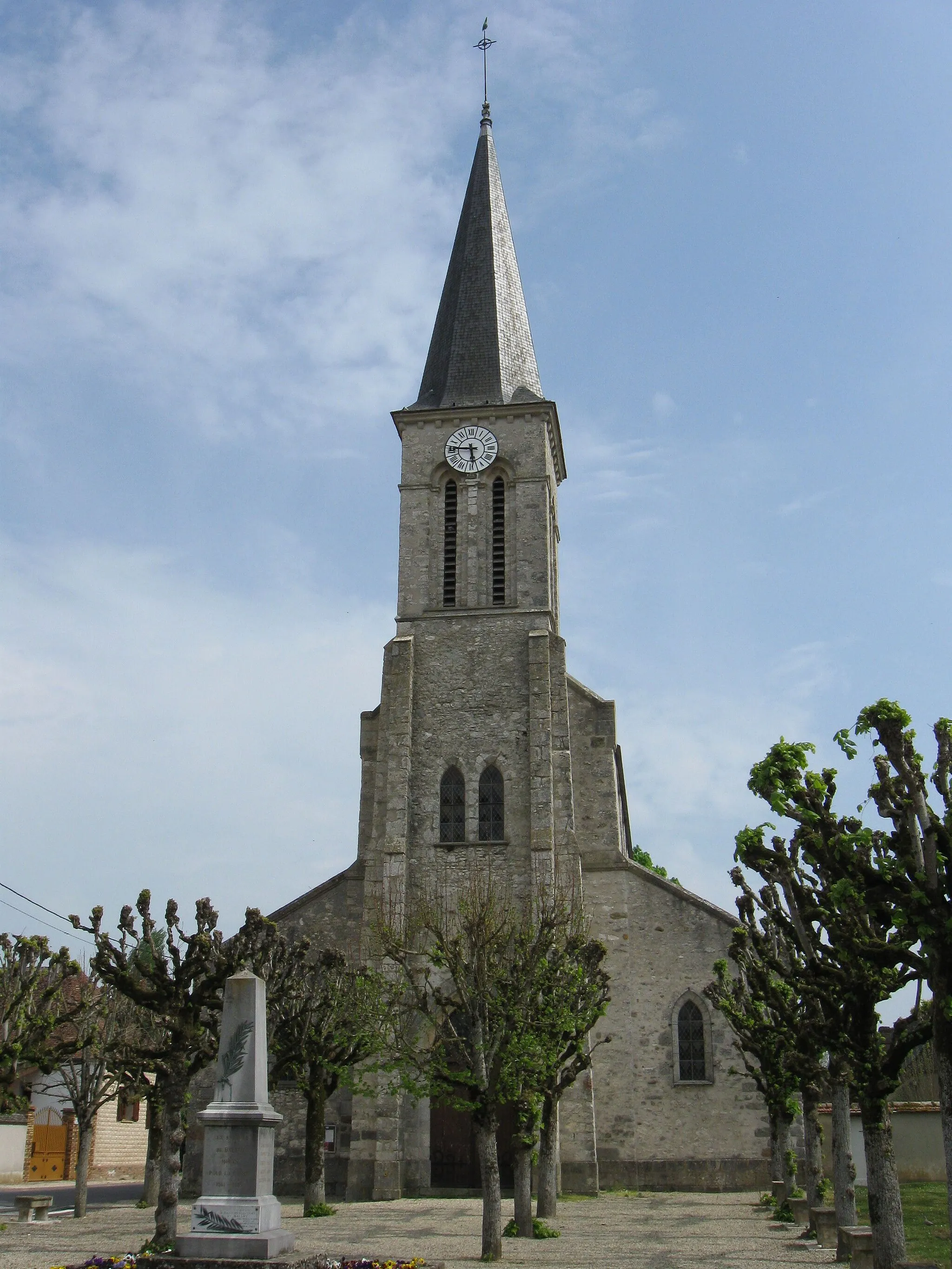 Photo showing: Église Saint-Héracle de Balloy. (Seine-et-Marne, région Île-de-France).
