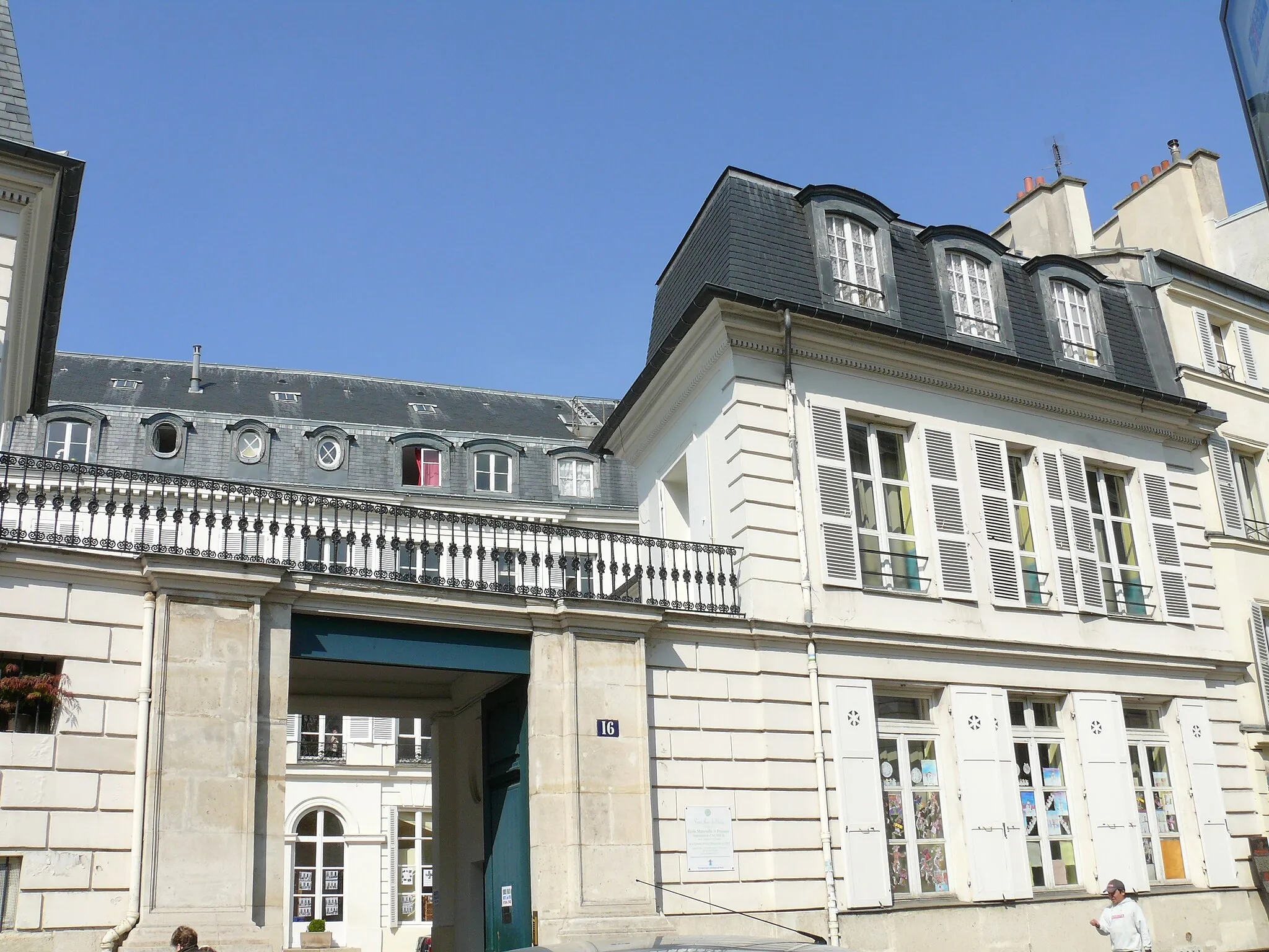 Photo showing: Paris 16ème arrondissement - Hôtel Véron