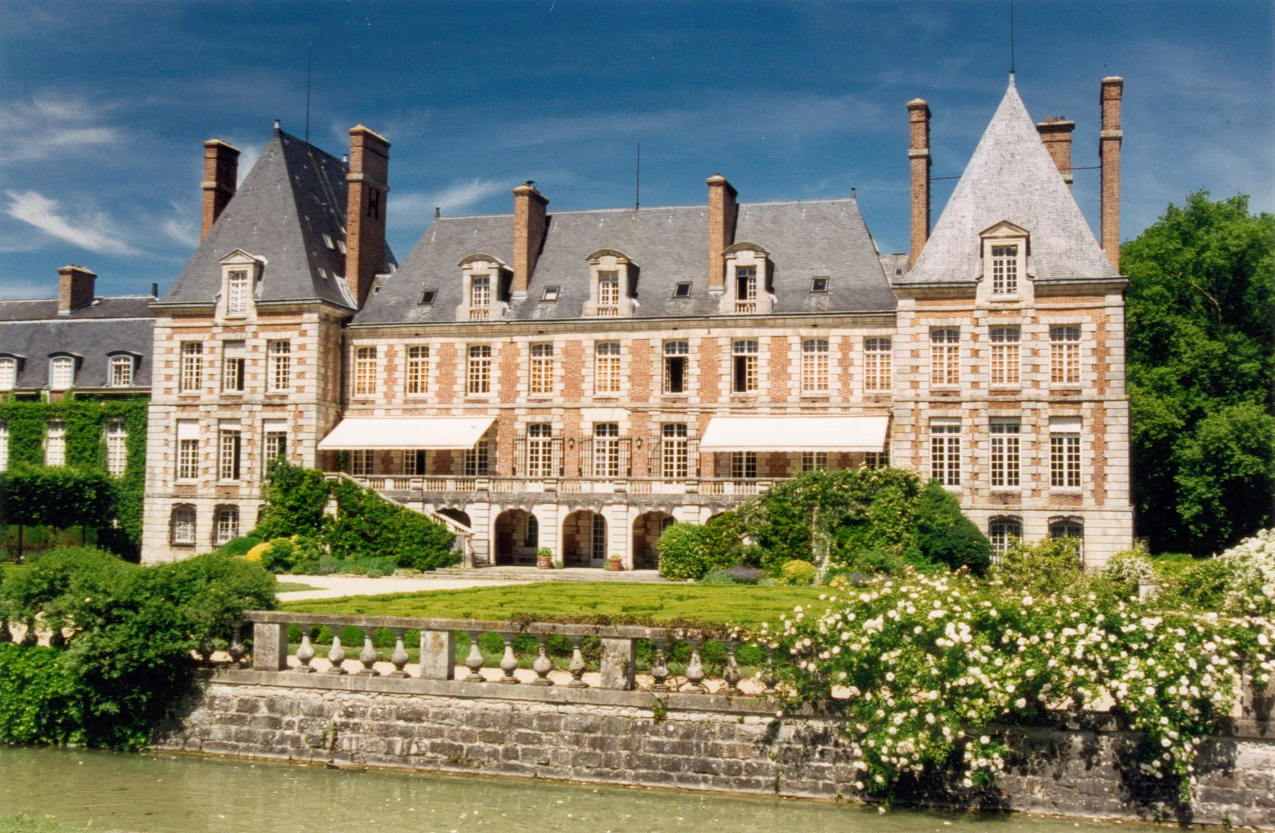 Photo showing: Château de Courances (Essonne, France) côté jardin