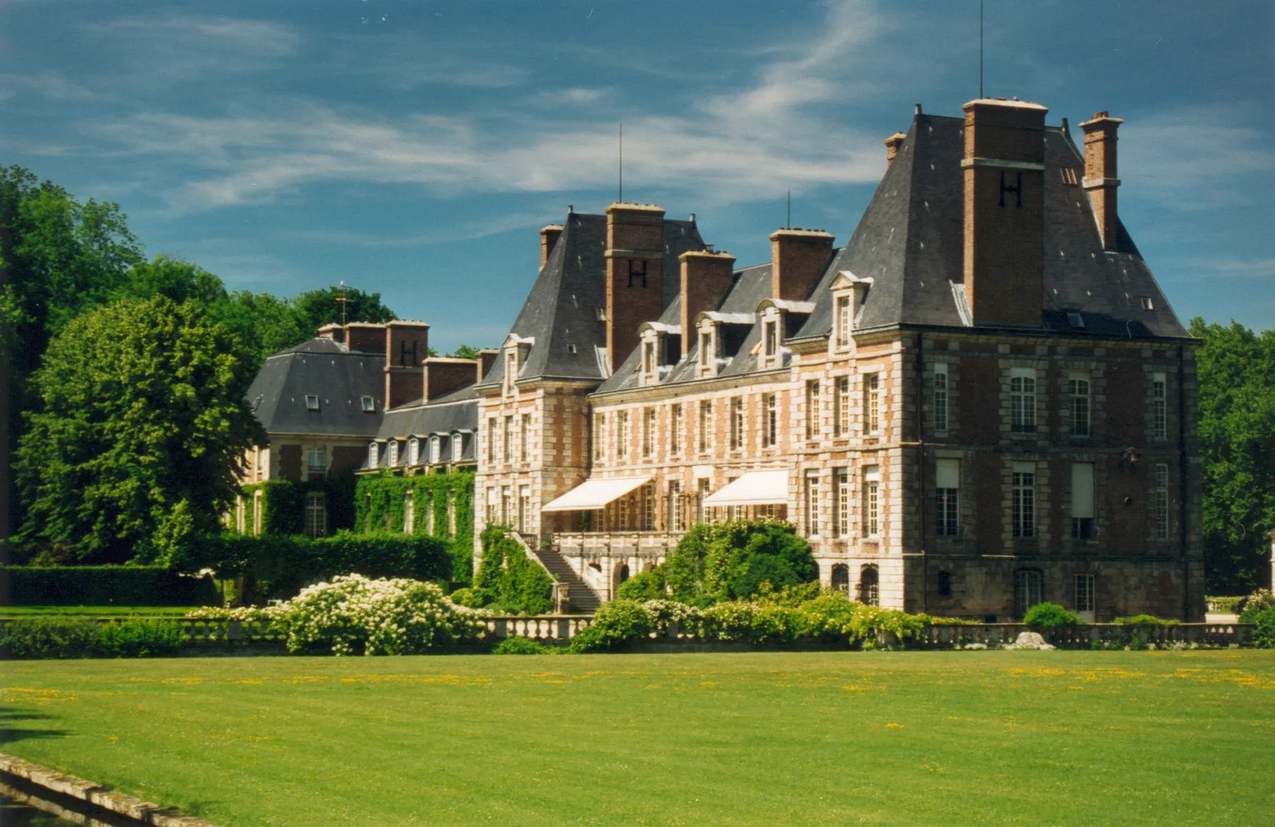 Photo showing: Château de Courances (Essonne, France) côté jardin