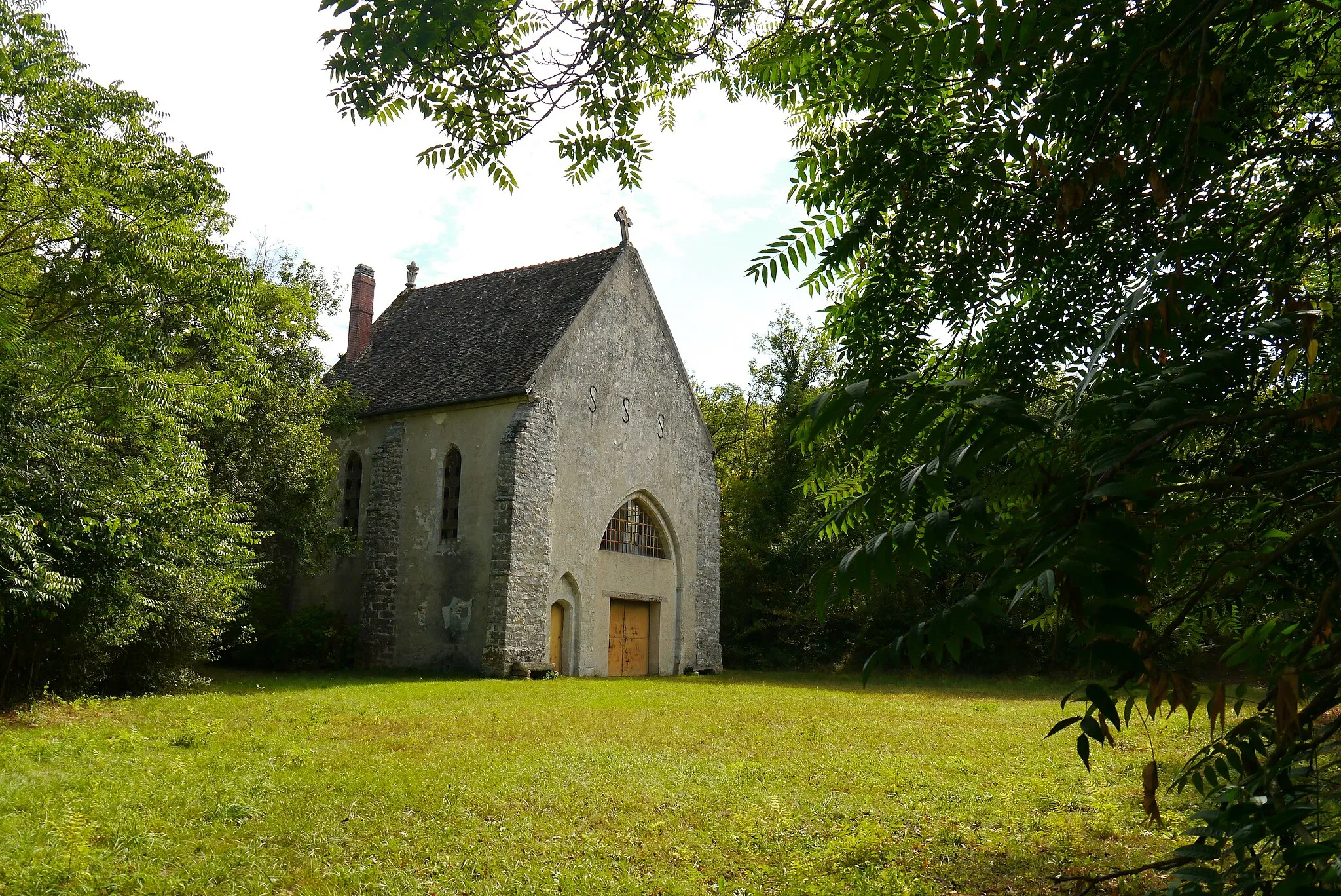 Photo showing: Buno-Bonnevaux, Essonne, France. Chapelle de Bonnevaux.