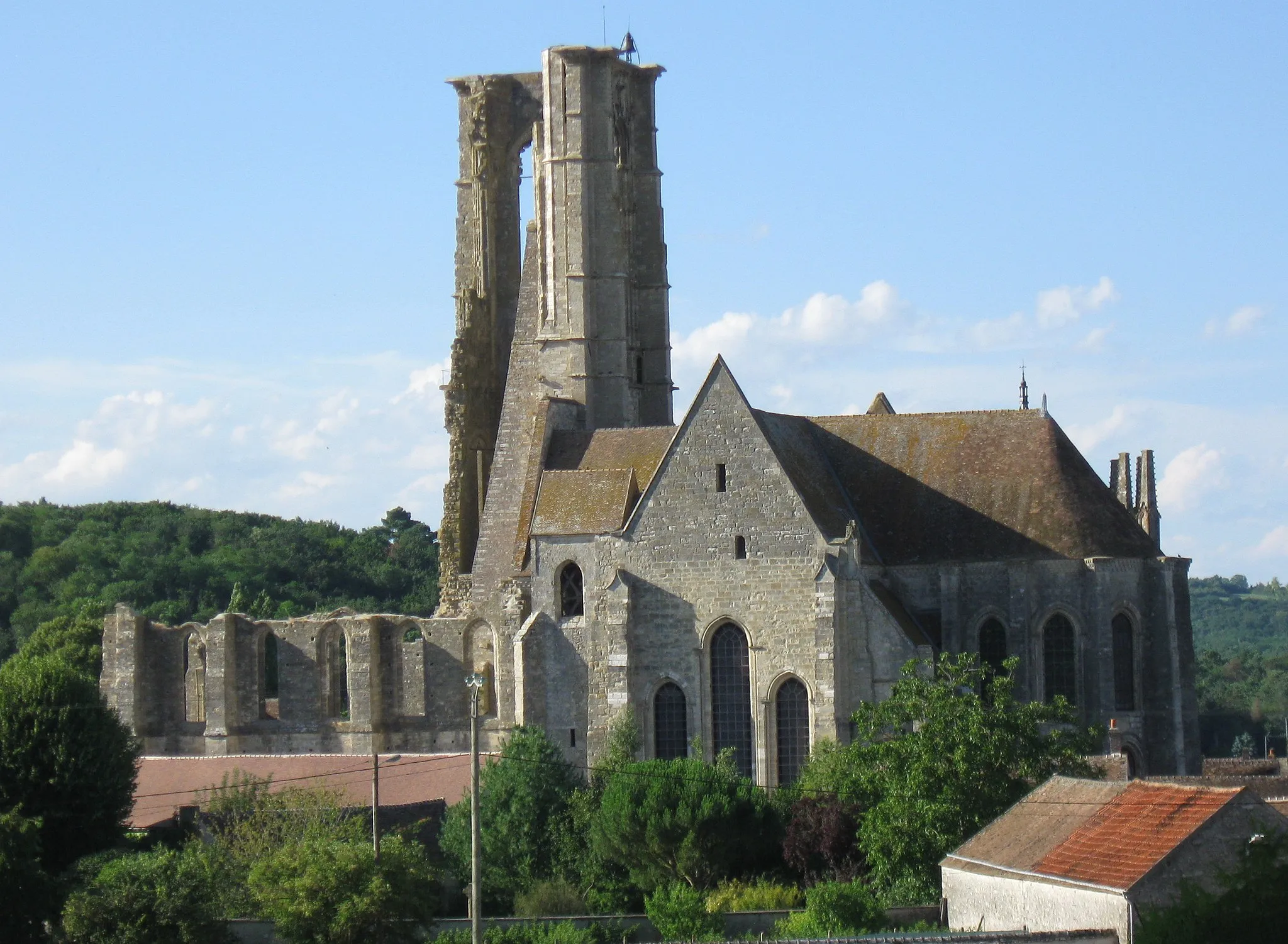 Photo showing: Église Saint-Mathurin de Larchant.  (Seine-et-Marne, région Île-de-France).