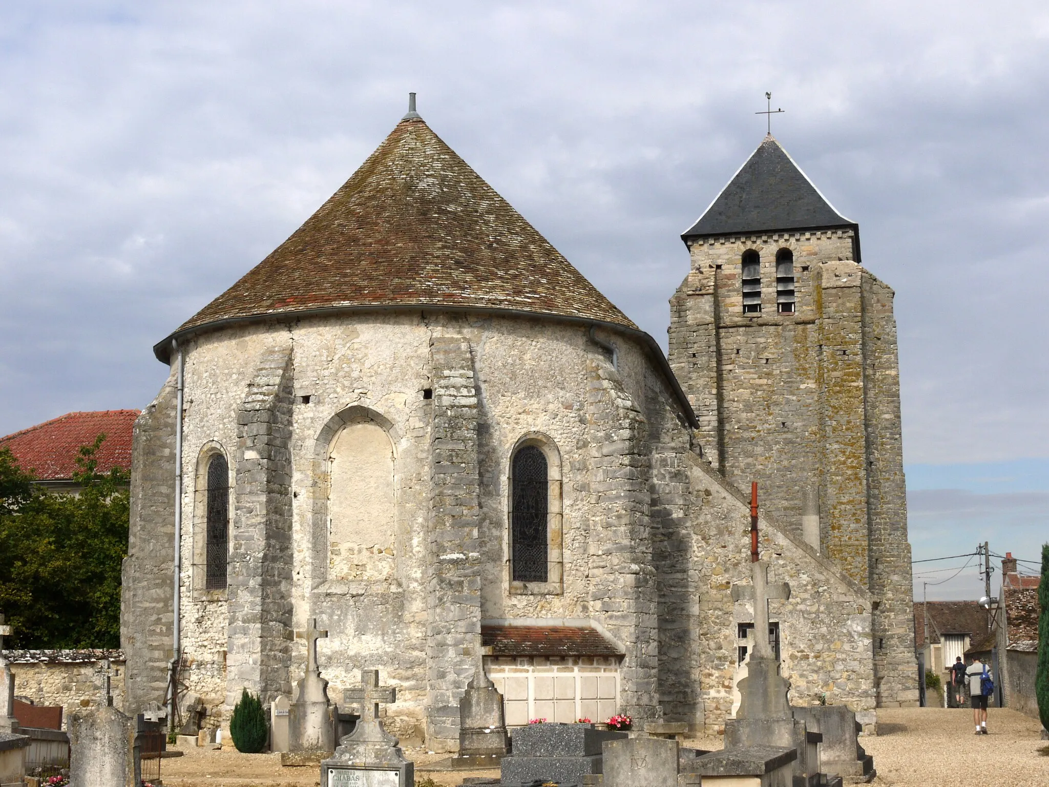 Photo showing: Church of Achères la Foret, Ile de France, France