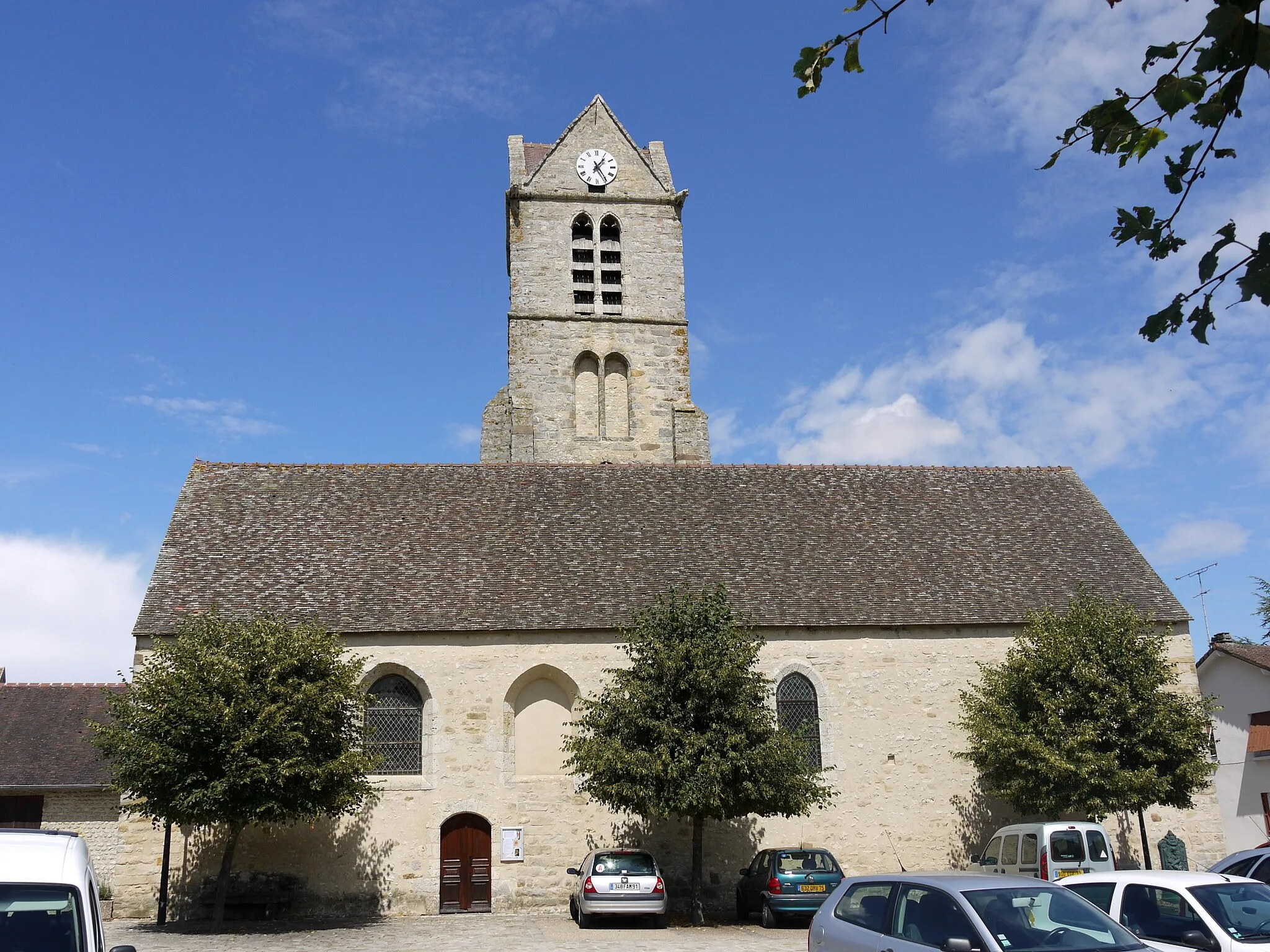Photo showing: Church of Videlles, Ile de France, France
