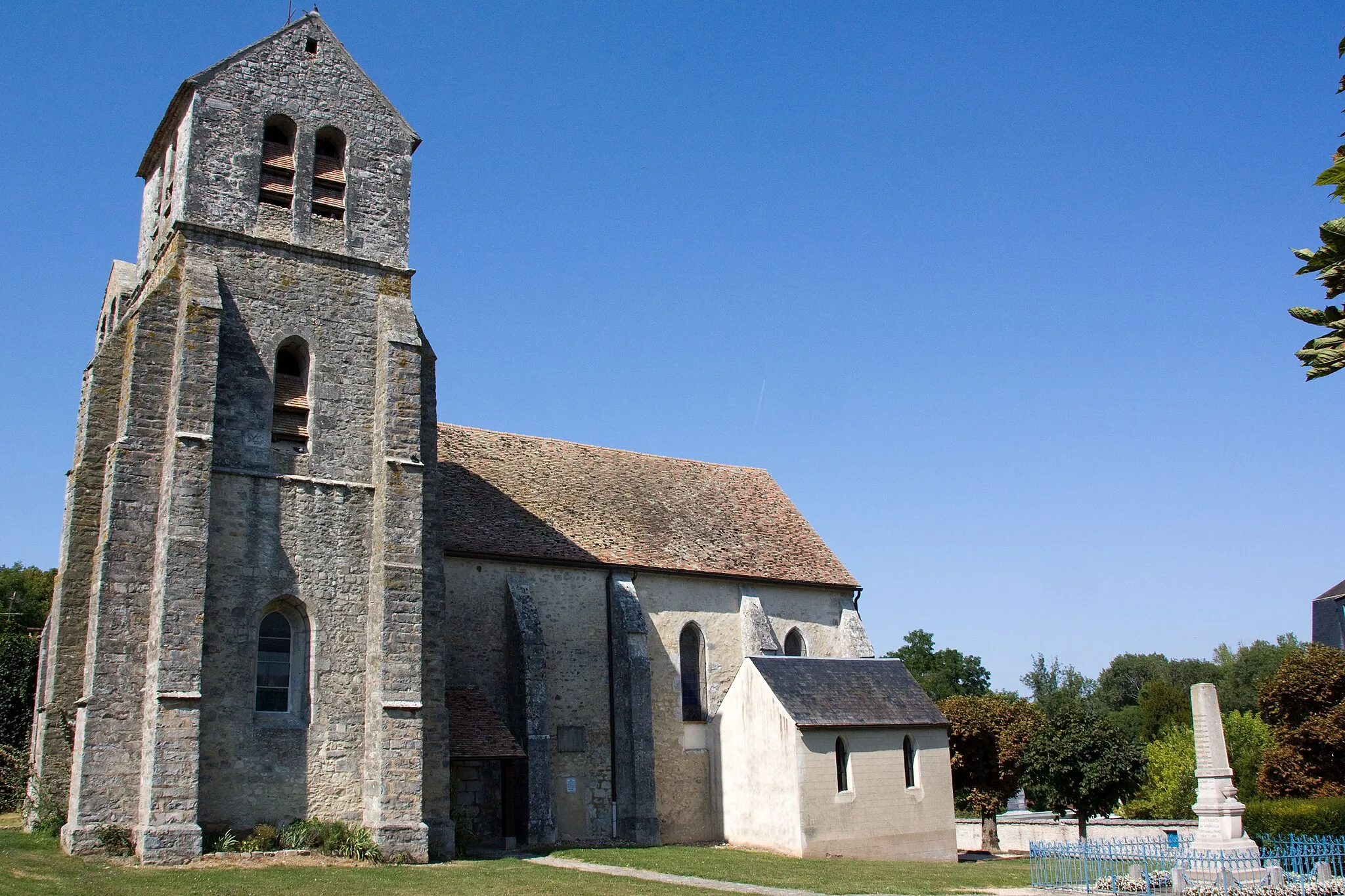 Photo showing: Eglise de Gironville-sur-Essonne, Gironville-sur-Essonne, Essonne, France