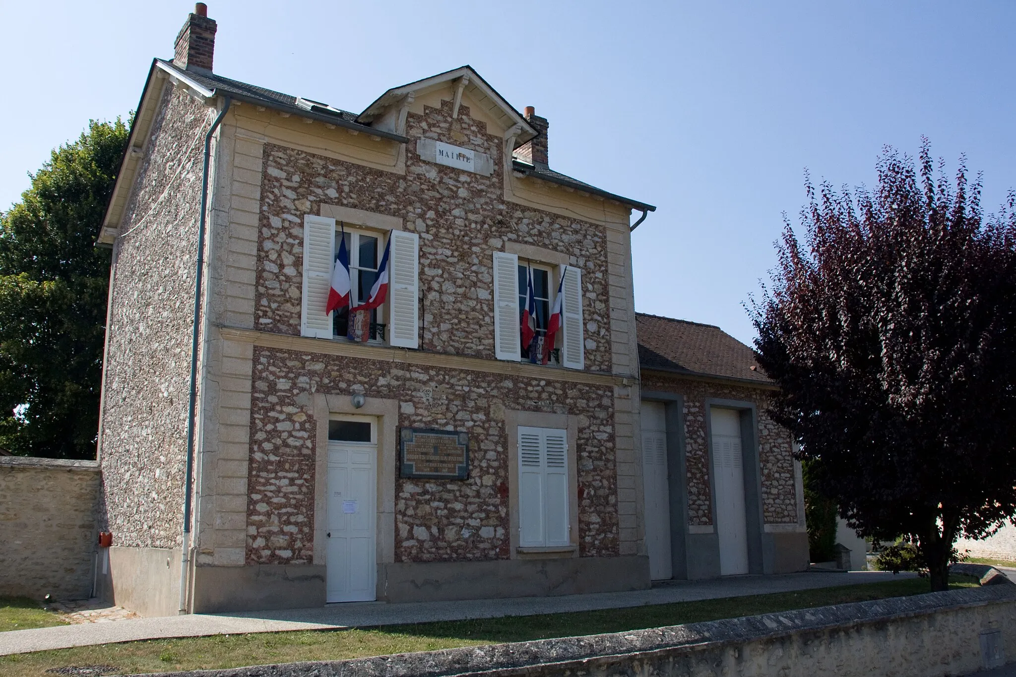 Photo showing: Mairie de Courdimanche-sur-Essonne, Courdimanche-sur-Essonne, Essonne, France