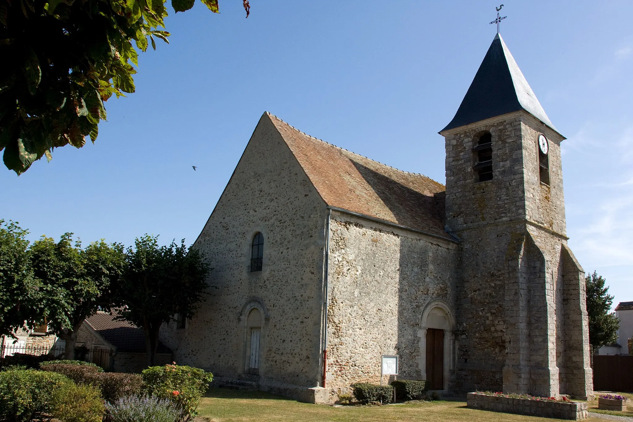 Photo showing: Eglise d'Auvernaux, Auvernaux, Essonne, France