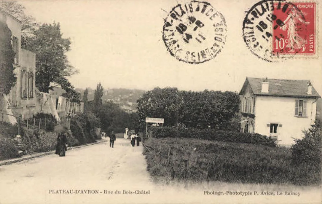 Photo showing: Plateau d'Avron.Rue du Bois-Chatel