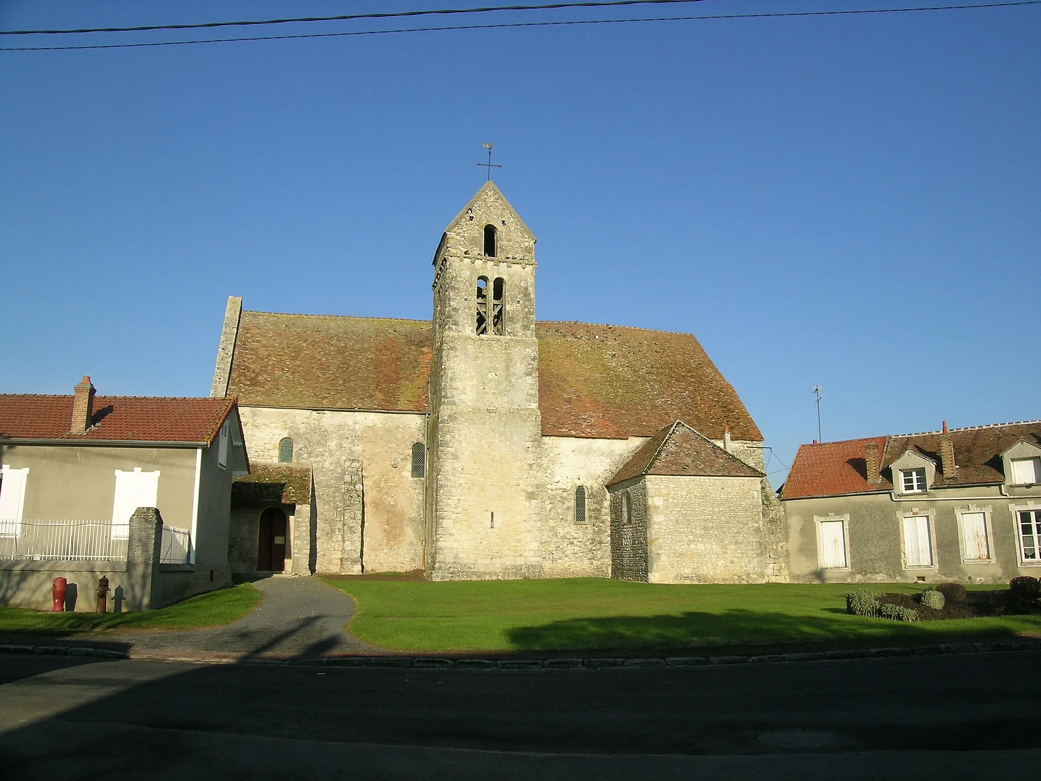 Photo showing: l'église Notre-Dame-de-l'Assomption d'Amponville. (département de la Seine-et-Marne, région Île-de-France).