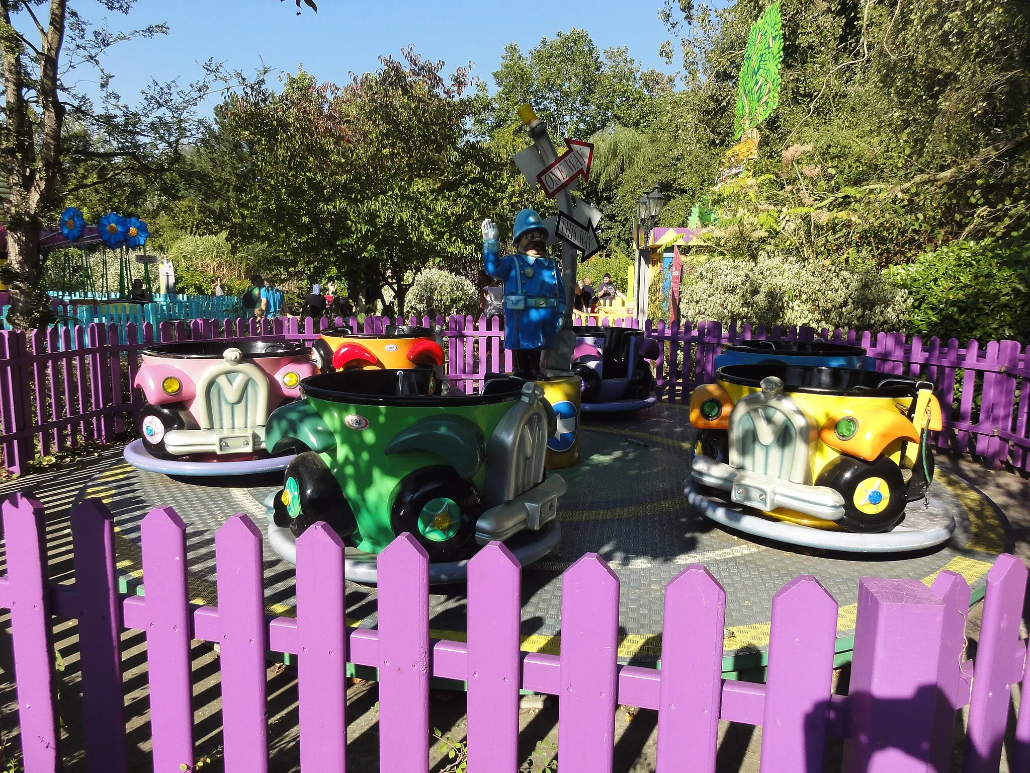 Photo showing: Vue générale de Walibi Belgium.