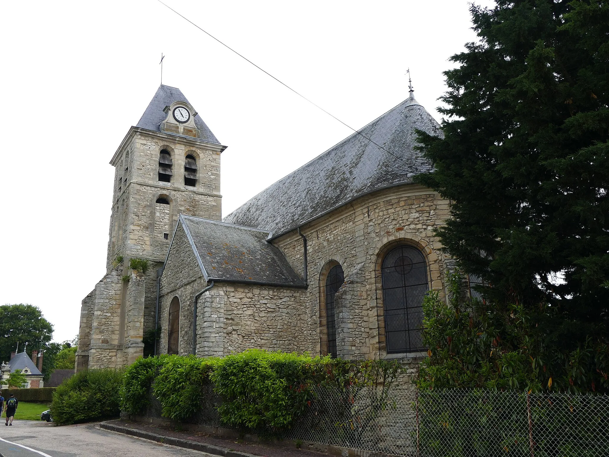 Photo showing: Sainte-Madeleine's church in Davron (Yvelines, Île-de-France, France).