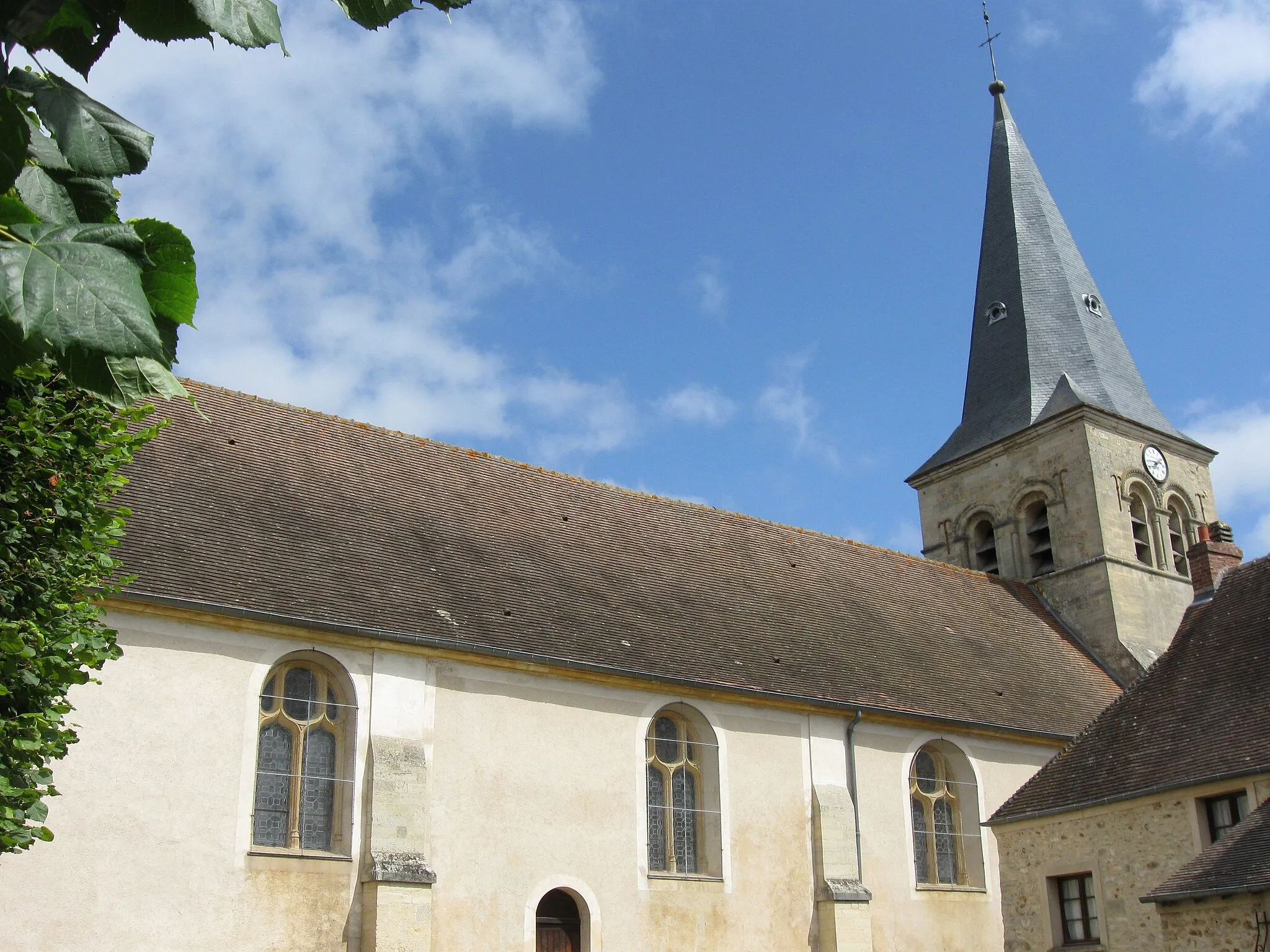 Photo showing: Église Saint-Martin de Crespières. (Yvelines, région Île-de-France).